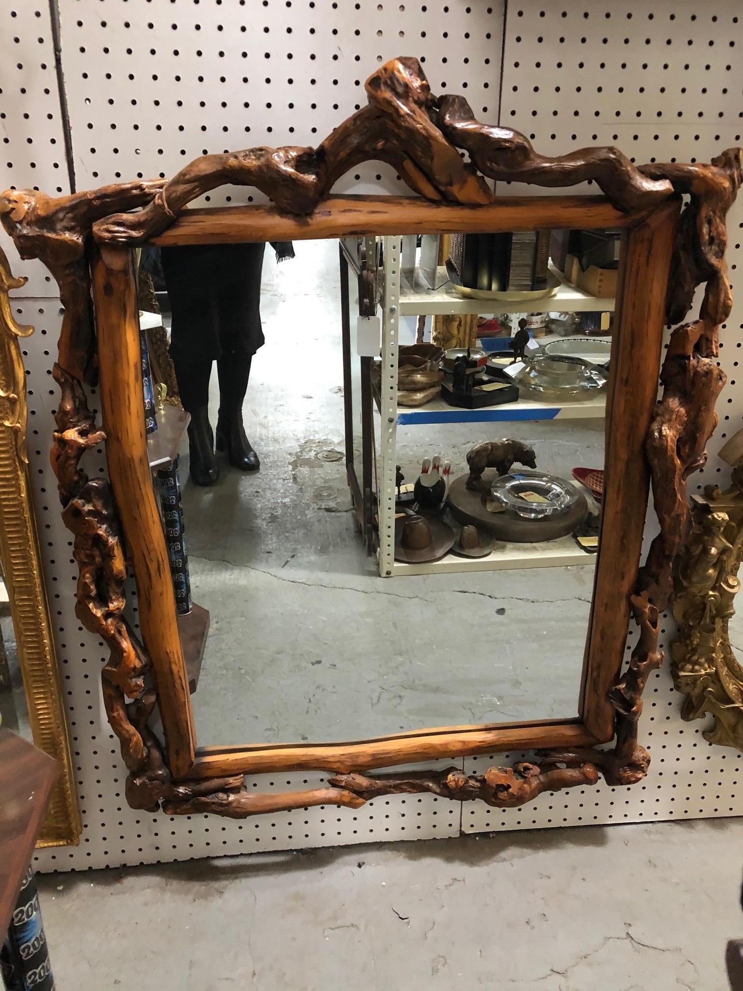 adirondack style mirrors