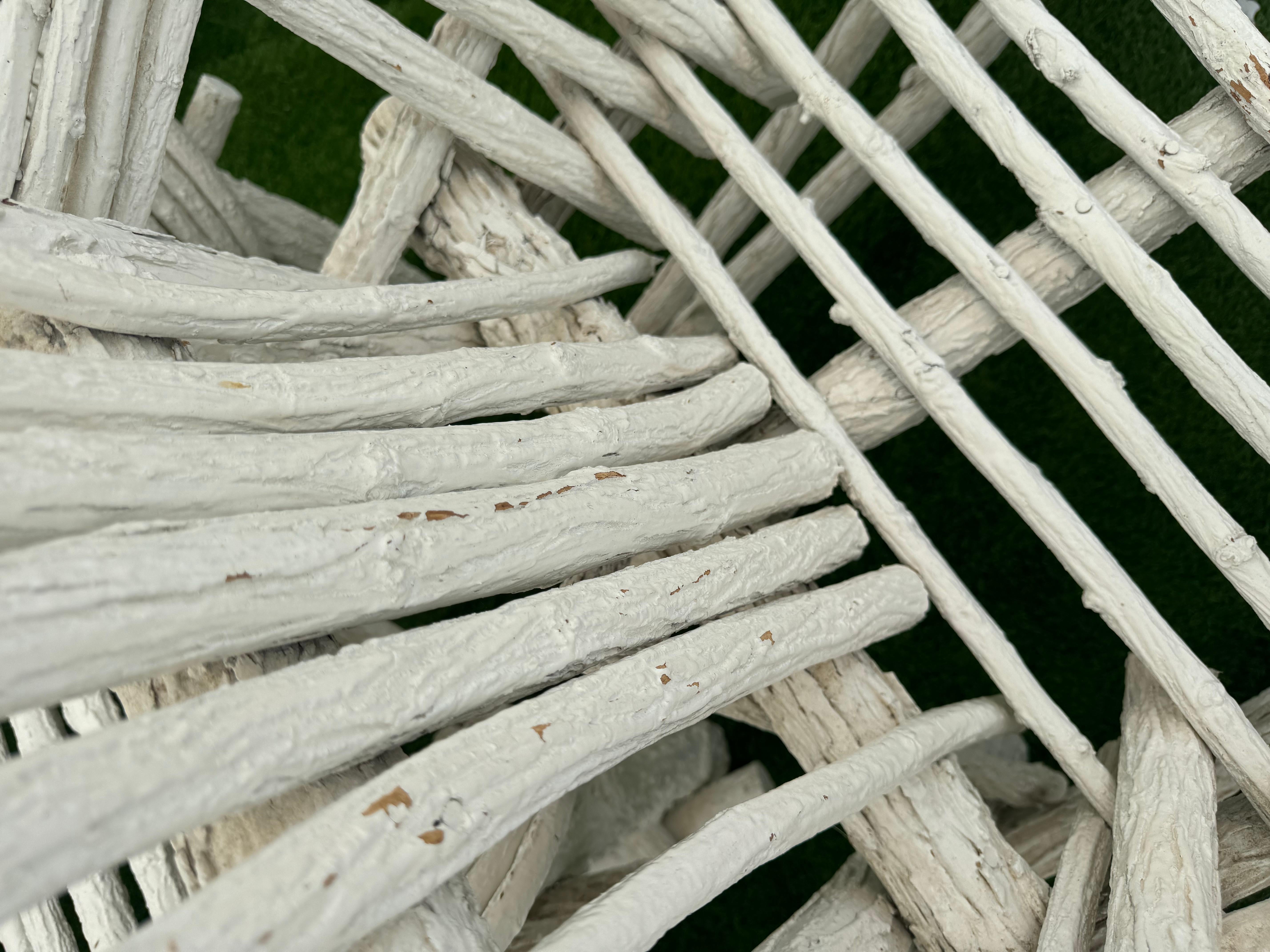 Painted Adirondack / Twig Chairs