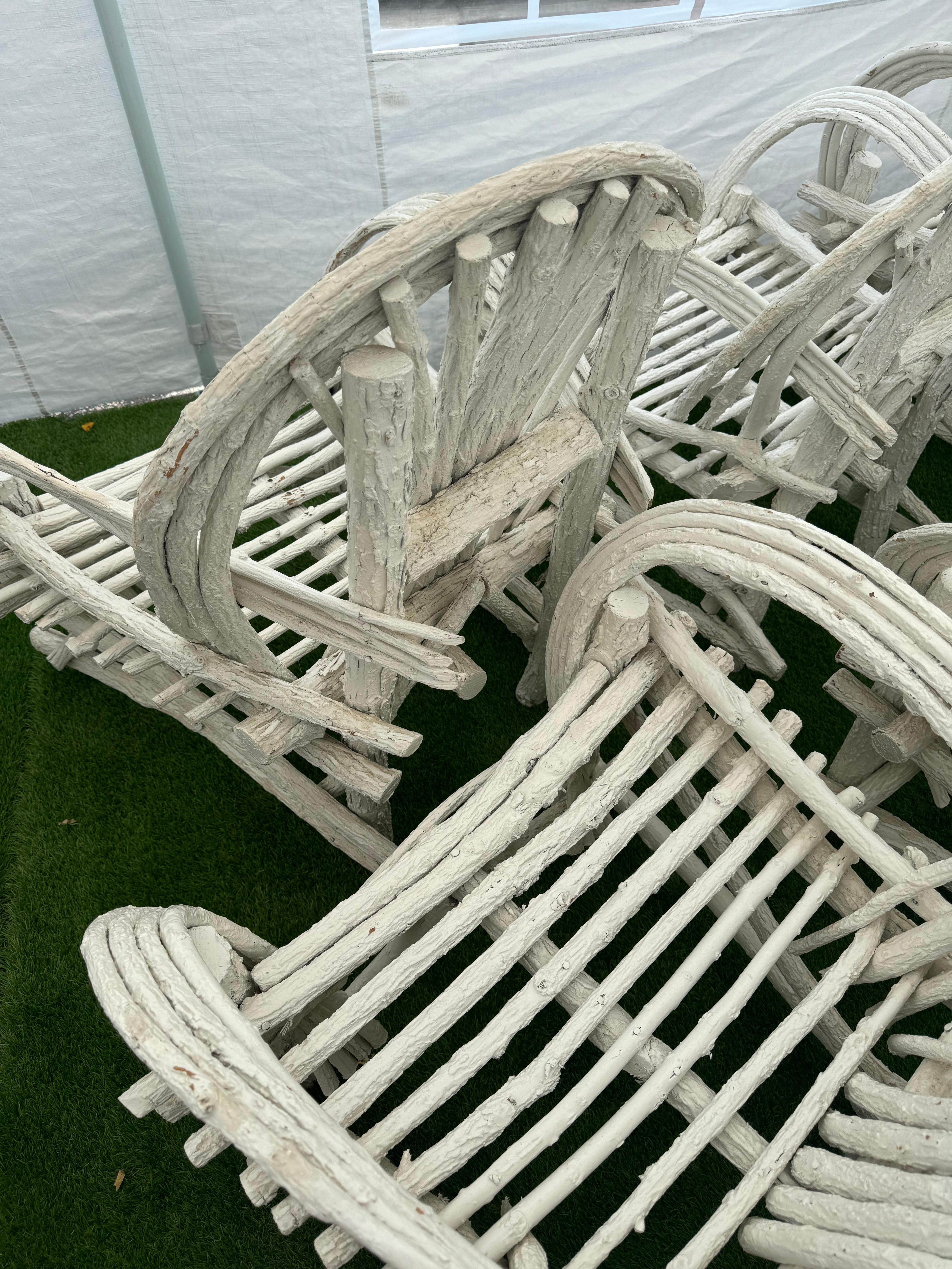 Adirondack / Twig Chairs  For Sale 1