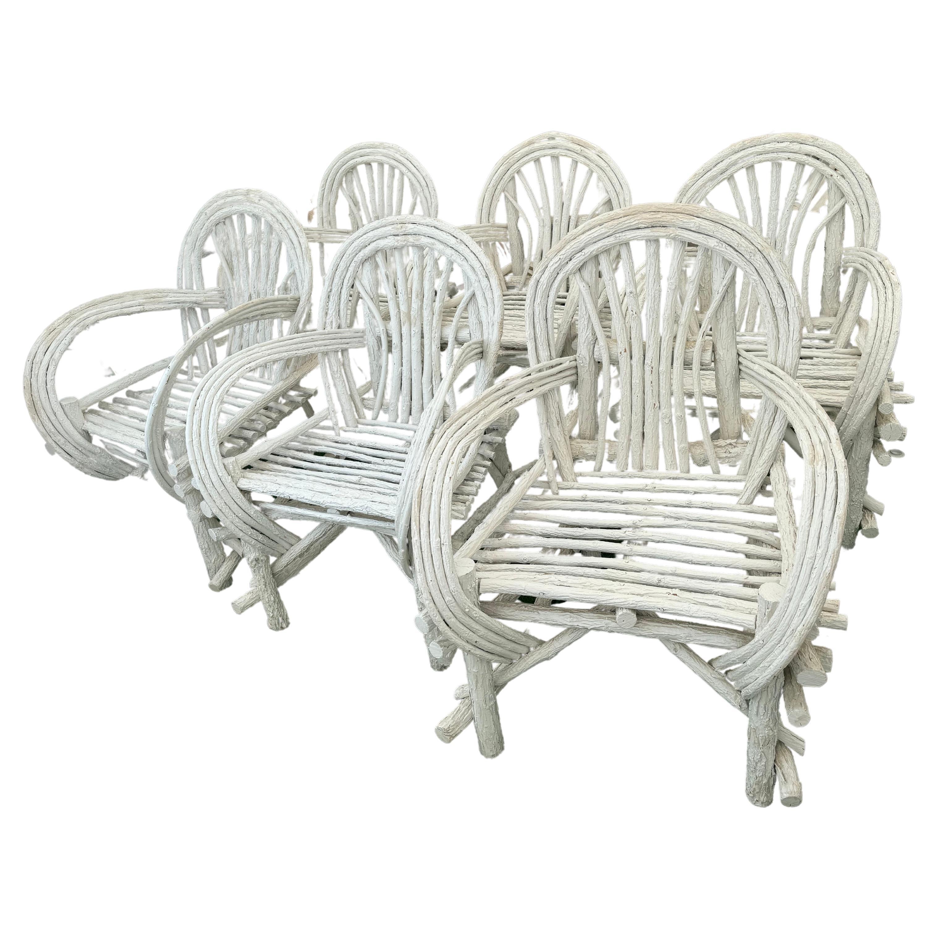 Adirondack / Twig Chairs  For Sale