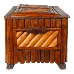 Adirondack Twig Work Chest