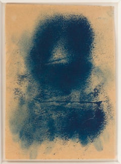 Adja Yunkers "Icon XX" Framed Oil on Paper, USA, 1970s