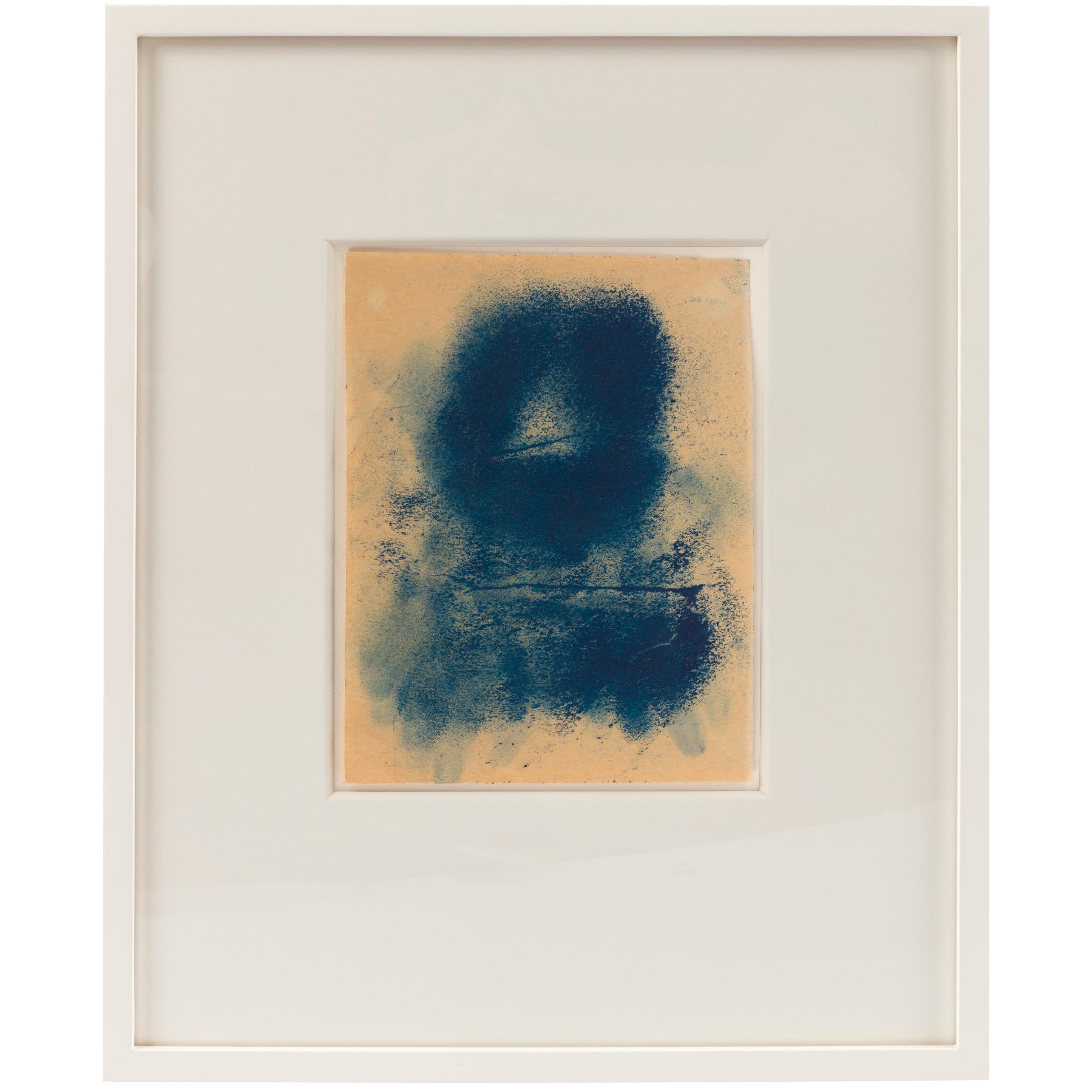 Adja Yunkers "Icon XX" Framed Oil on Paper, USA, 1970s