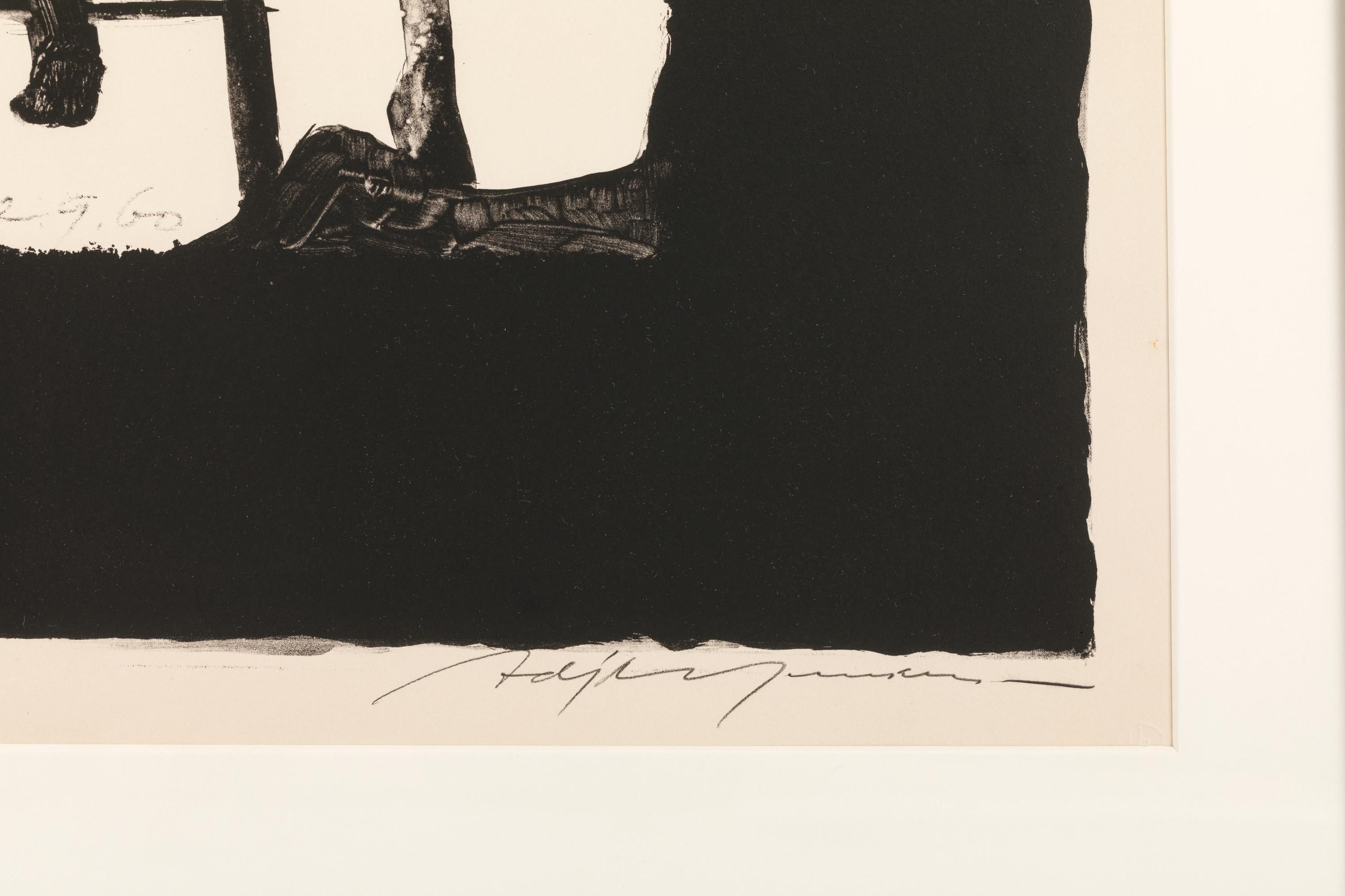 Lithographie d'Adja Yunkers signée 18/20, États-Unis, 1960 Bon état - En vente à New York, NY