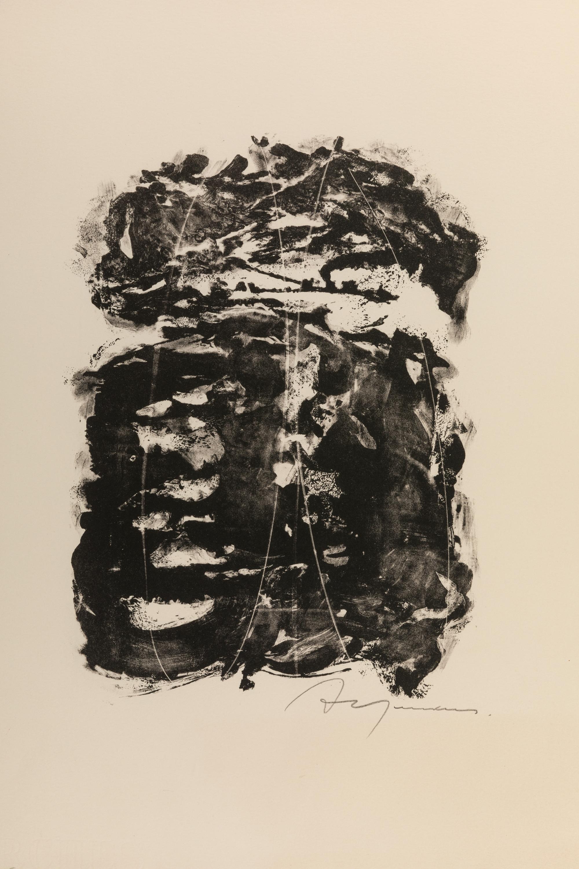 Adja Yunkers (1900-1983) était un peintre et graveur abstrait. Né en Lettonie, Yunkers a vécu et étudié à Leningrad, Berlin, Paris et Londres. Il a vécu à Paris pendant 14 ans, puis s'est installé à Stockholm en 1939 où il s'est concentré sur la