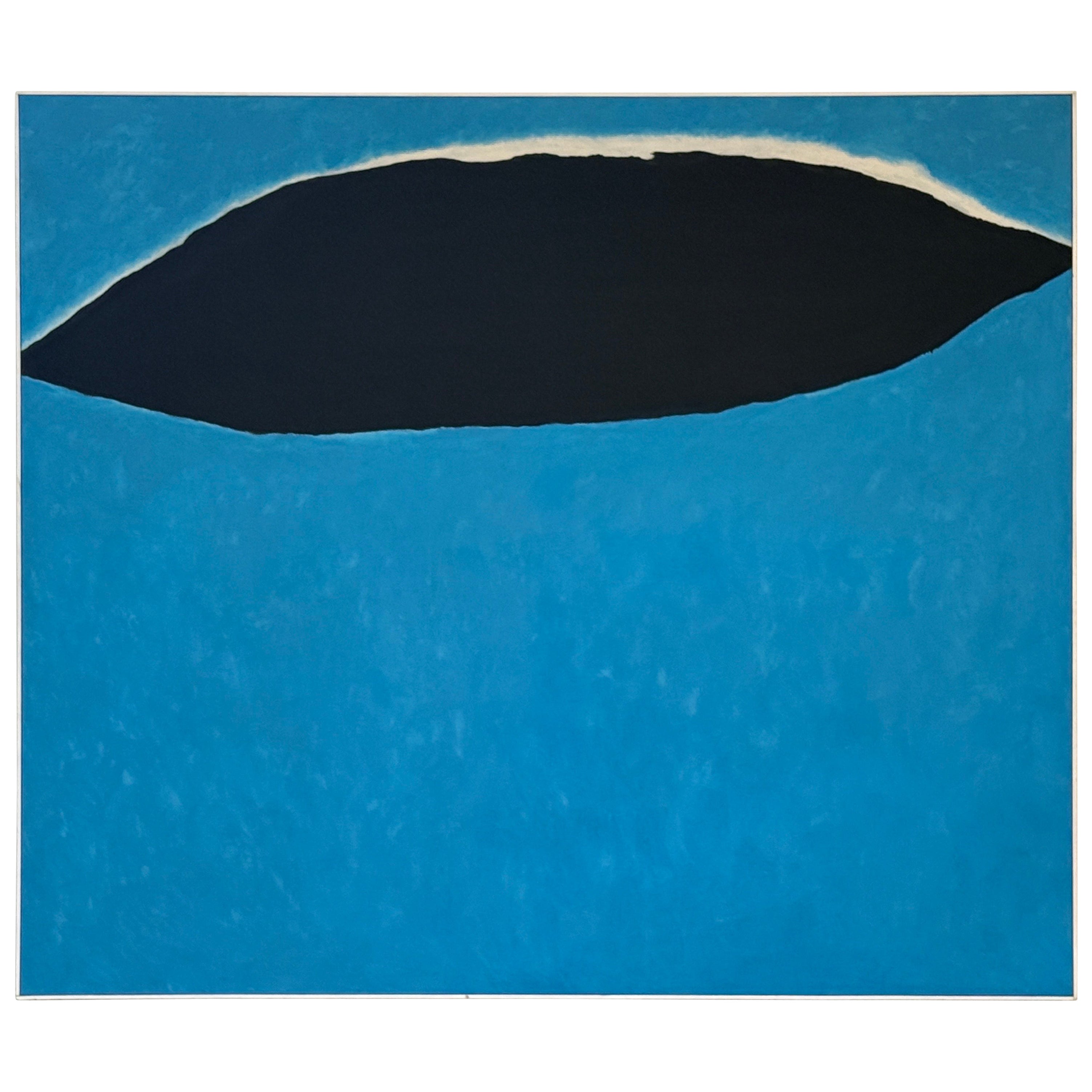 Adja Yunkers, peinture "Noontime At Midnight" (L'heure de midi à minuit)