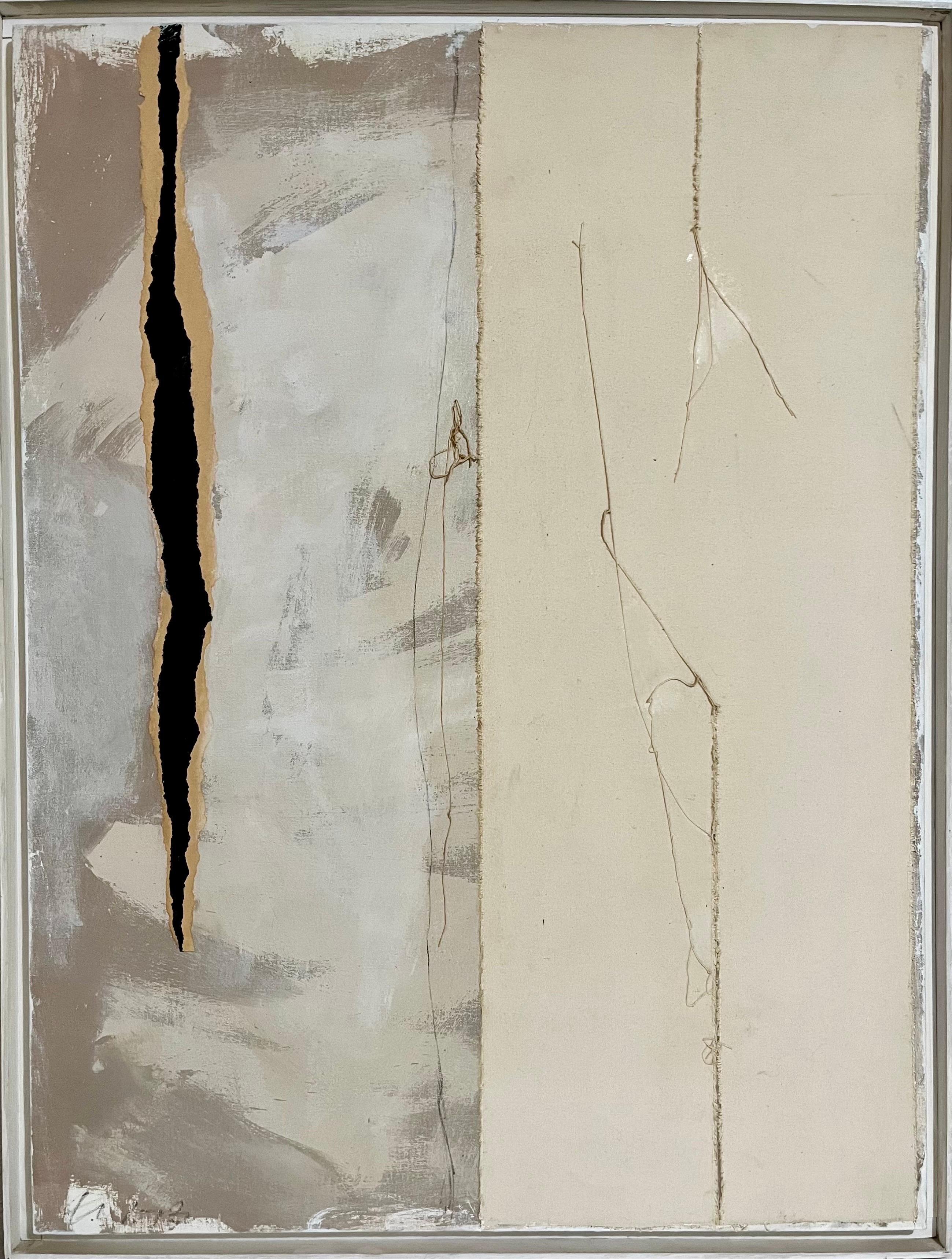 Técnica mixta Collage Pintura al óleo Artista modernista estadounidense de Letonia Adja Yunkers en venta 13