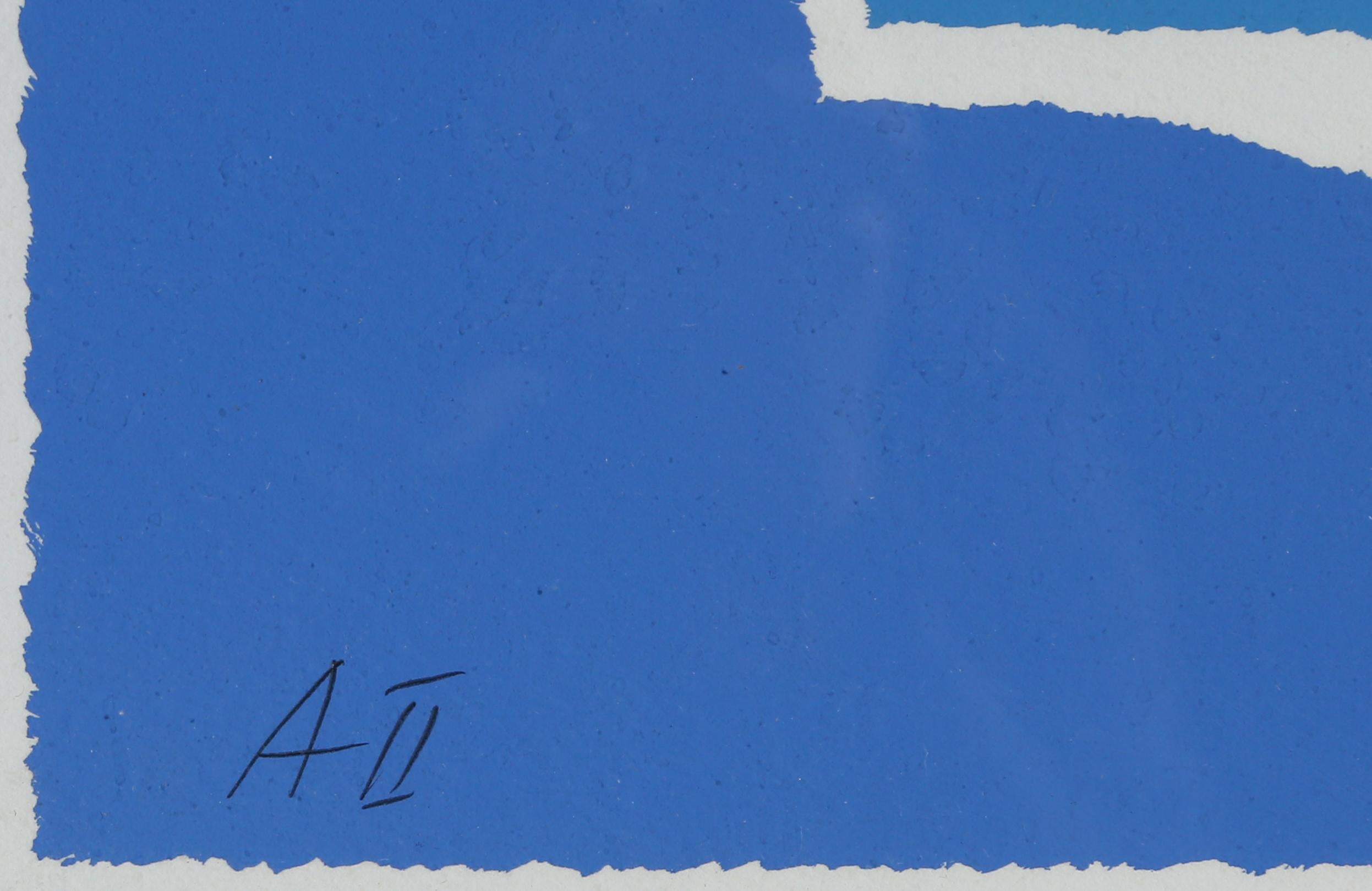 A II, sérigraphie expressionniste abstraite d'Adja Yunkers en vente 2