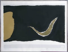 Morketiden, Abstract Expressionist Silkscreen by Adja Yunkers 1972