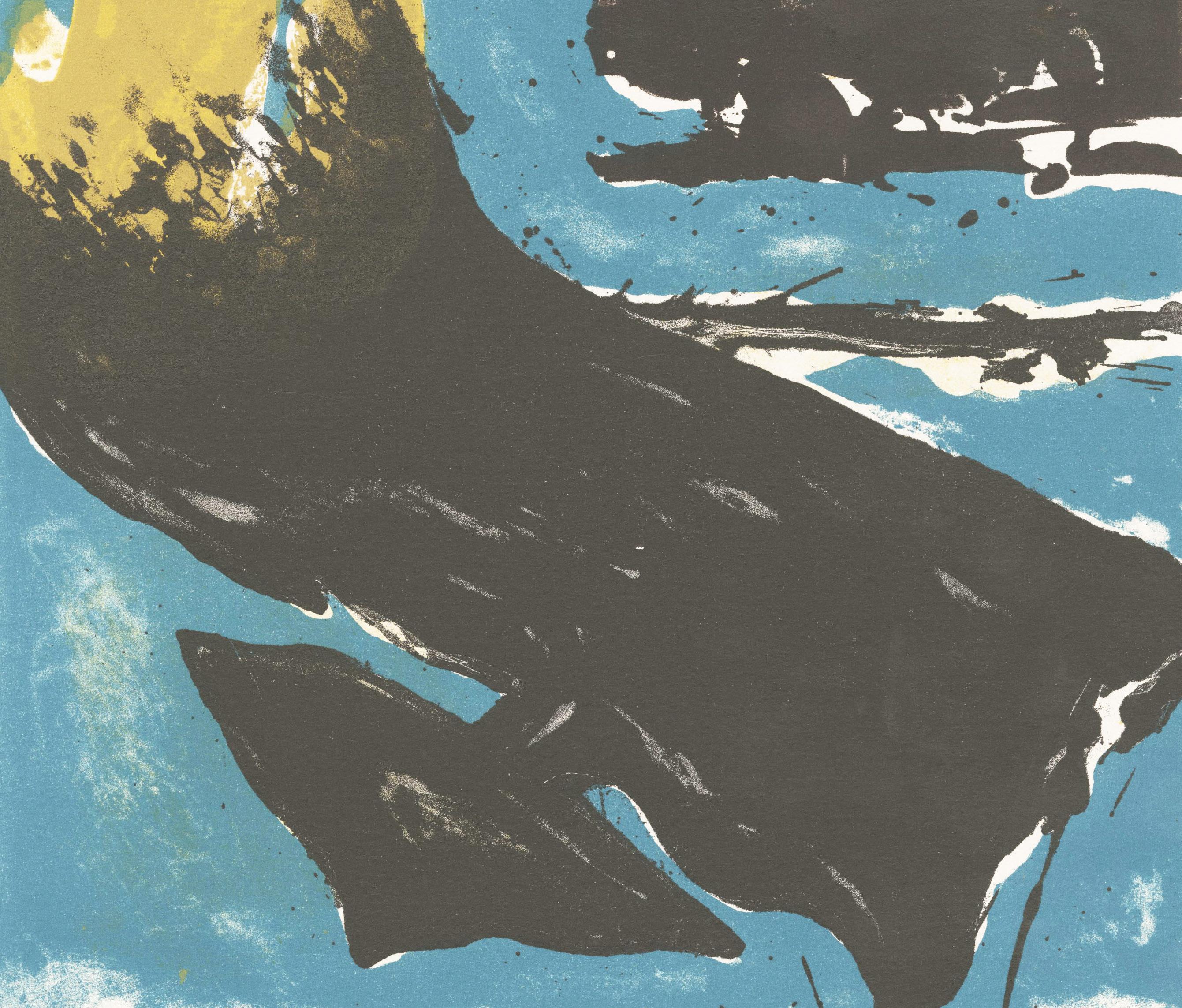 Summer in Venice (été) - Abstrait Print par Adja Yunkers