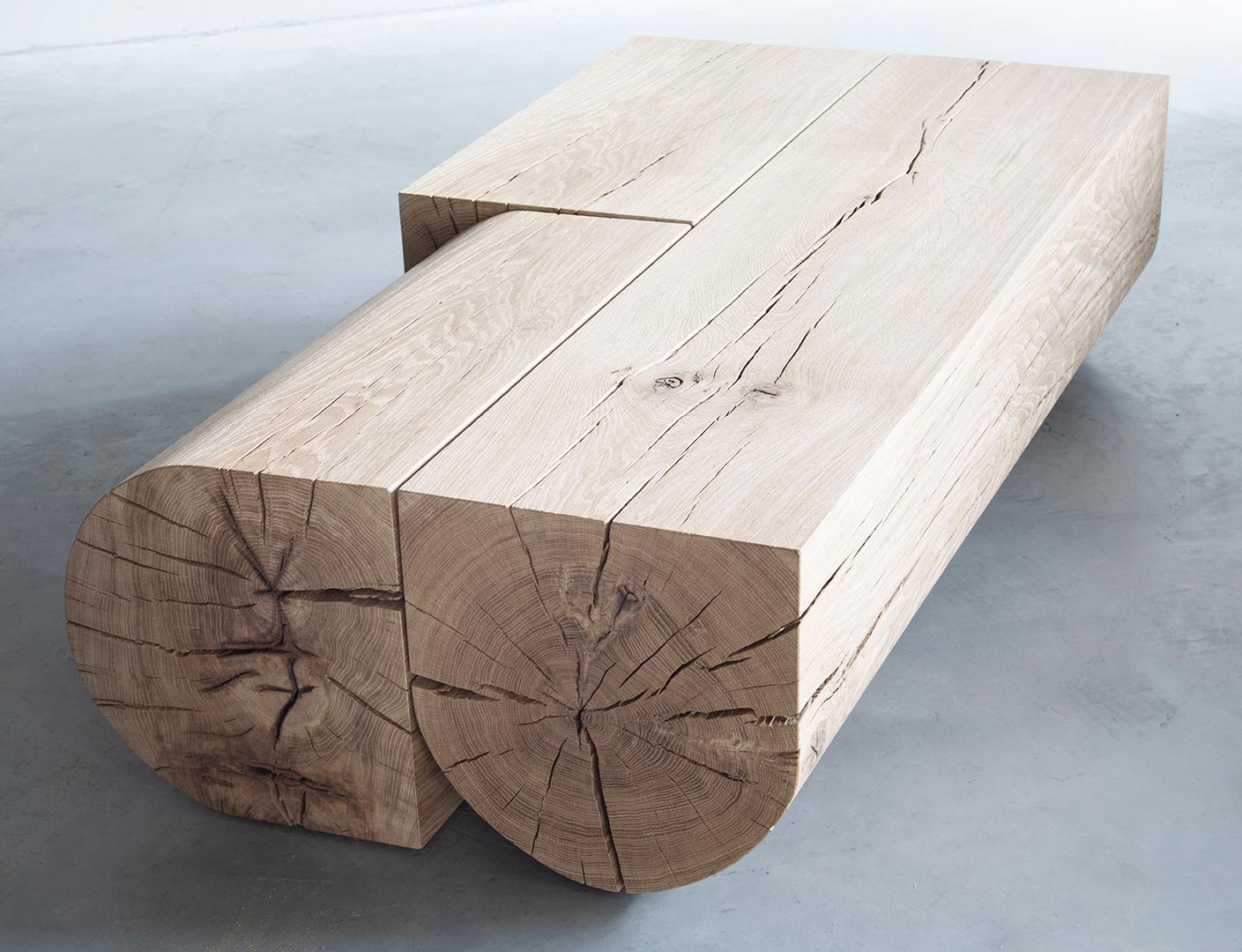 Adjacencies Coffee Table by Van Rossum
Dimensions: D 144 x W 72 x H 37 cm
Materials: Solid French Oak, Steel


For over 40 years, Van Rossum has designed and handmade solid and sustainable furniture from the workshop in Bergharen, the Netherlands.