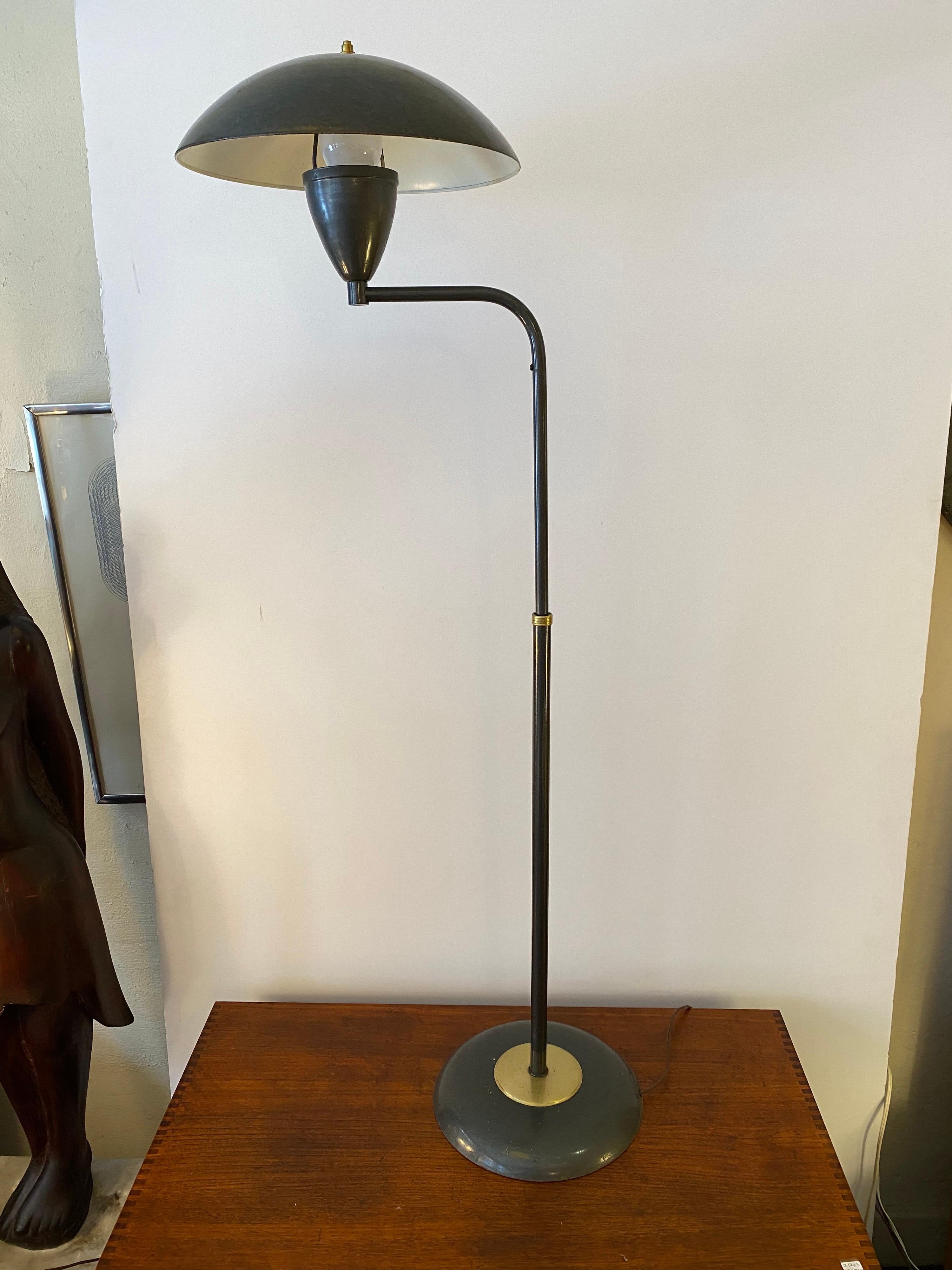 Mid-Century Modern Adjustable 3 Way Floor Lamp