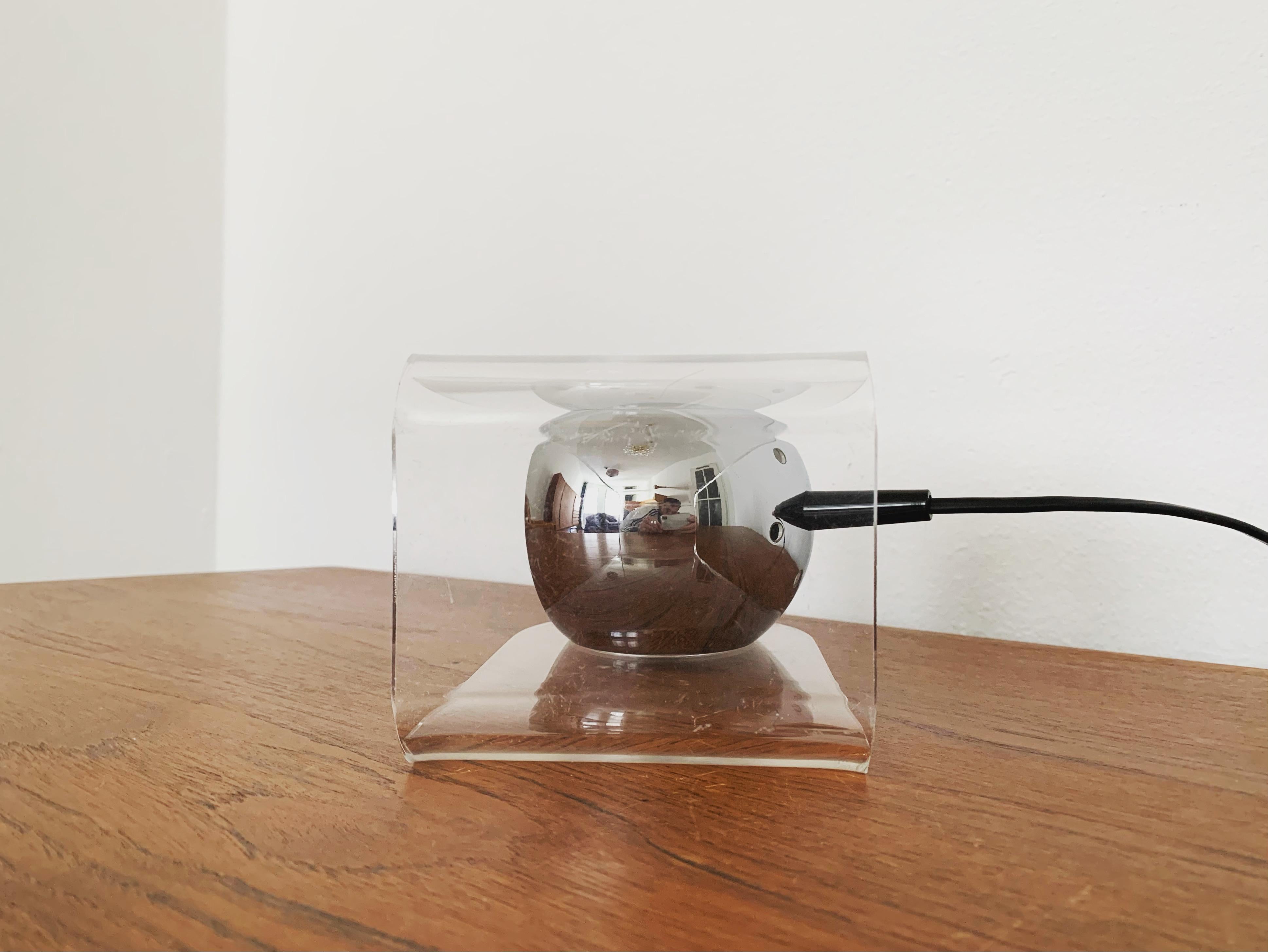 Adjustable Acrylic Space Age Table Lamp For Sale 5