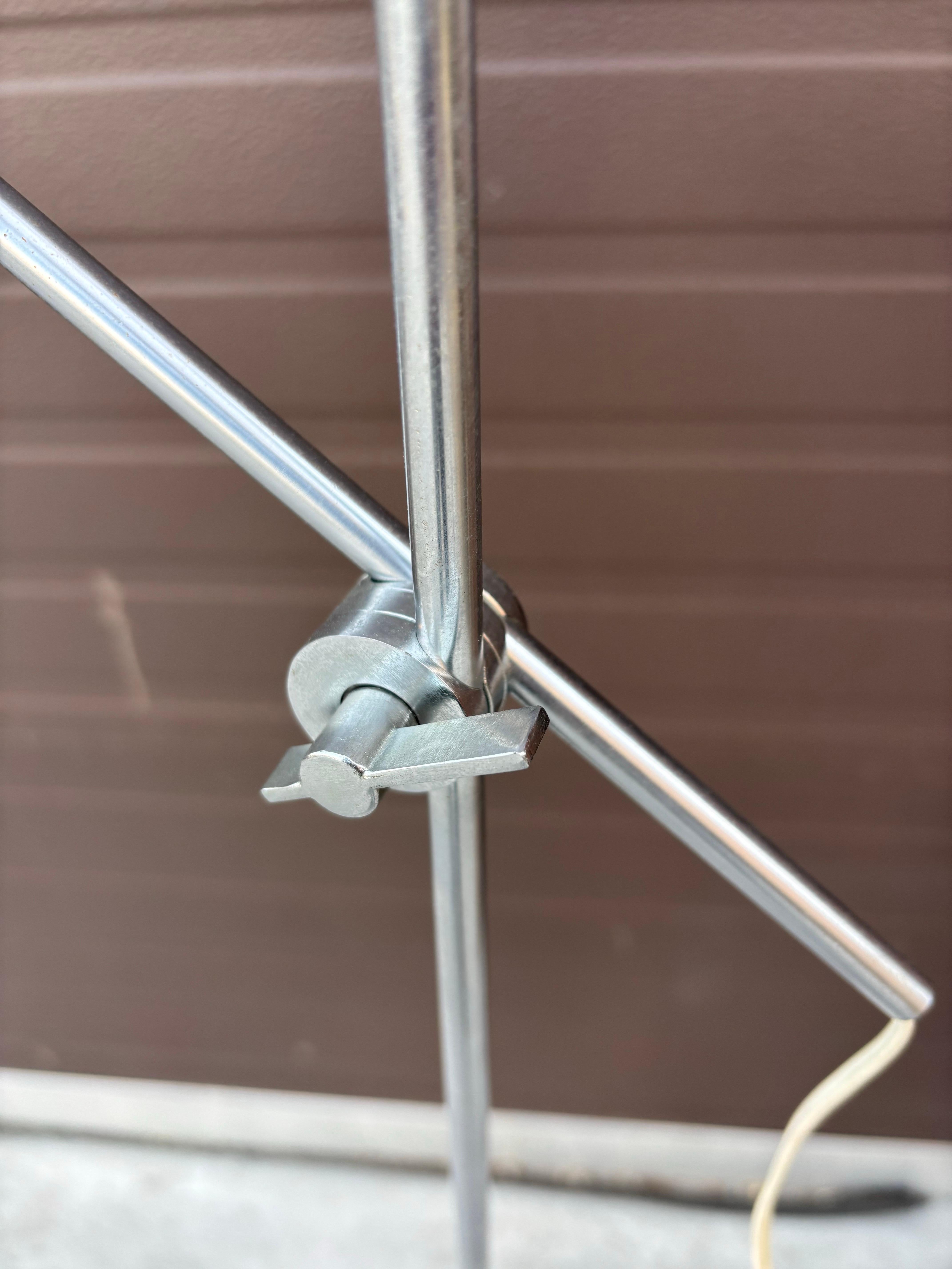 Adjustable Aluminum and Steel Floor Lamp by RAAK For Sale 1