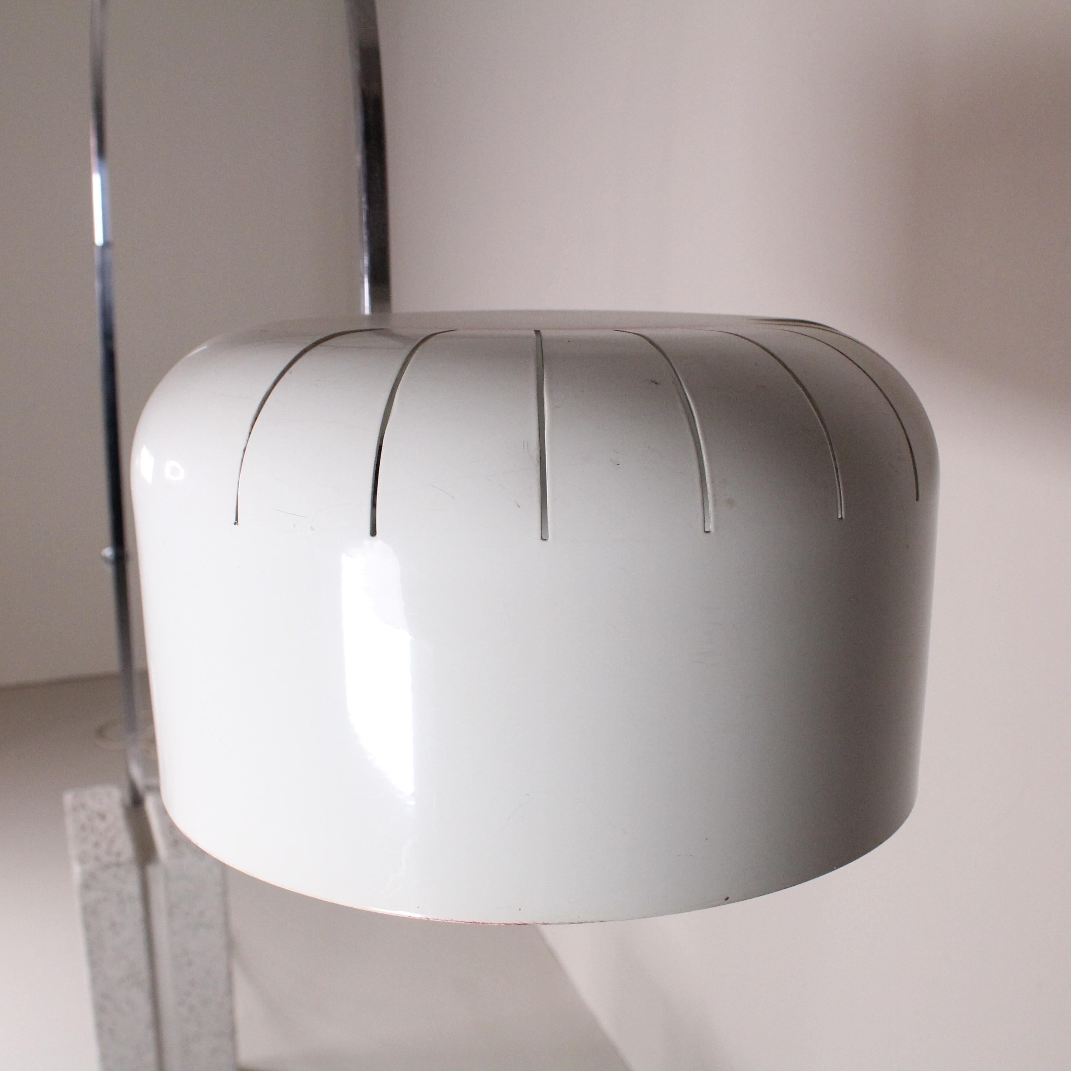 Late 20th Century Adjustable arc lamp, Goffredo Reggiani, 1970s For Sale