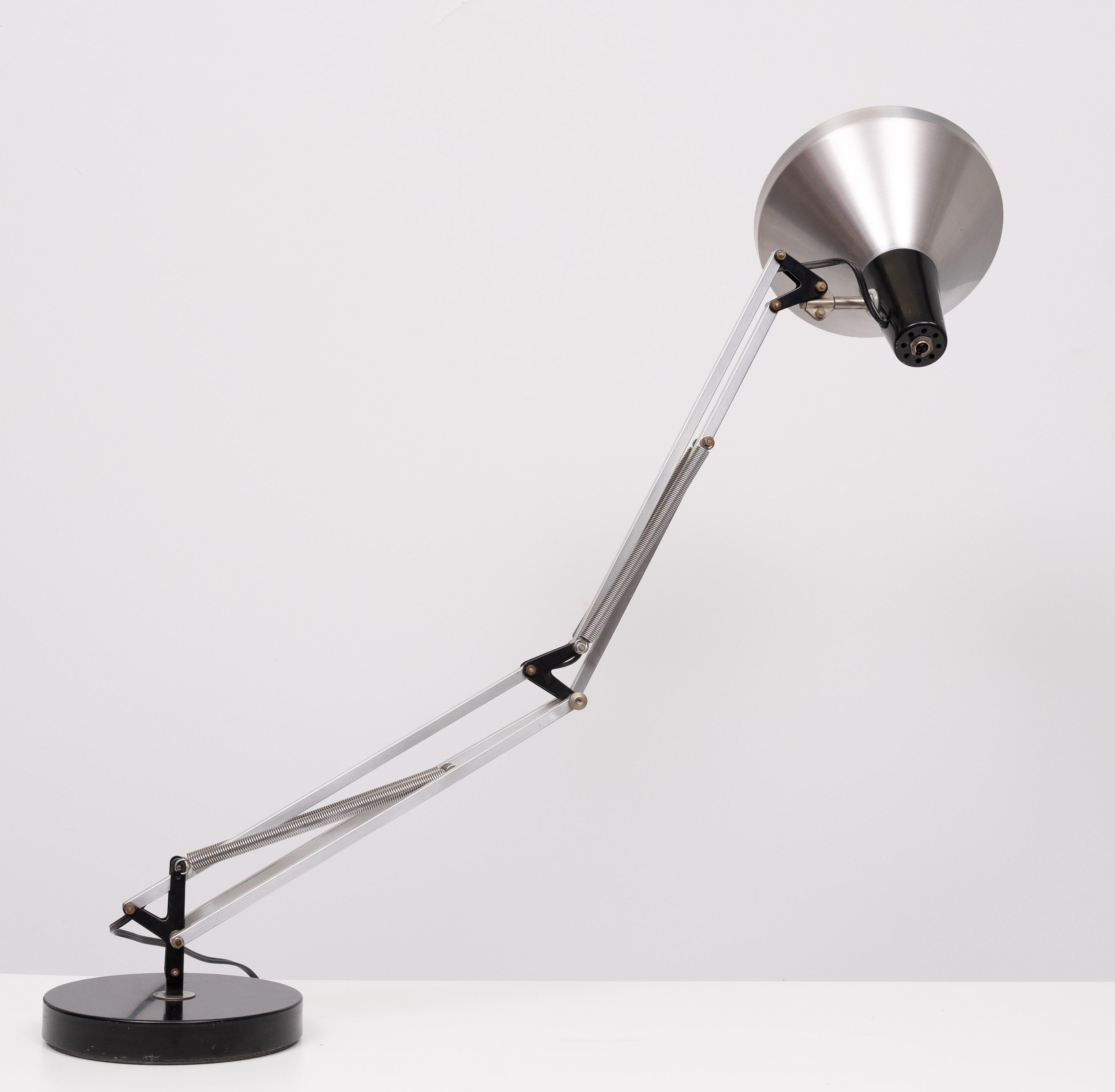 Dutch Adjustable Architect desk lamp model T9 by Hala, 1960s For Sale