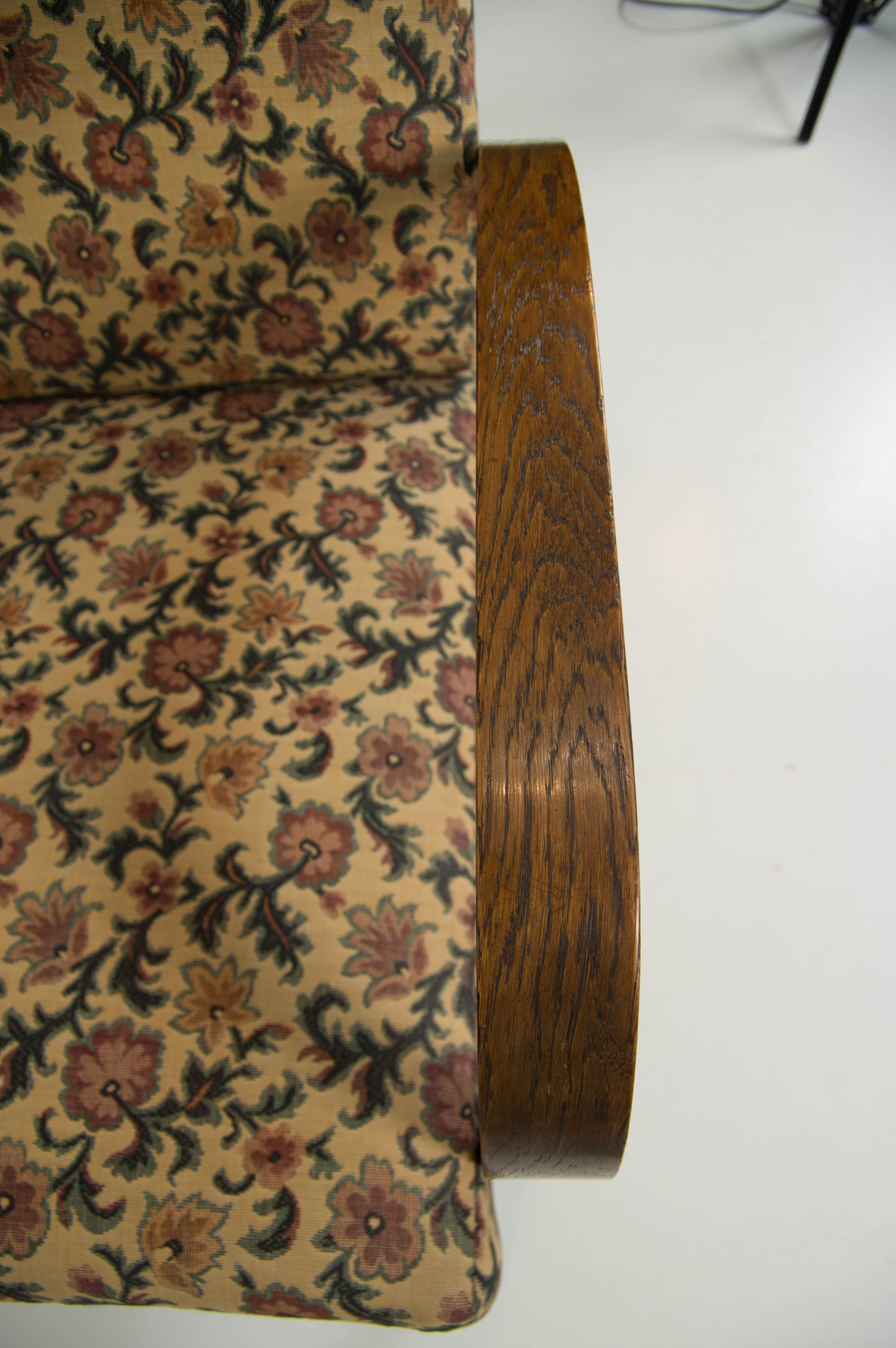 Sillón regulable H70 de Jindrich Halabala, años 30 en venta 4