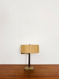 Verstellbare Art Deco Messing Tischlampe