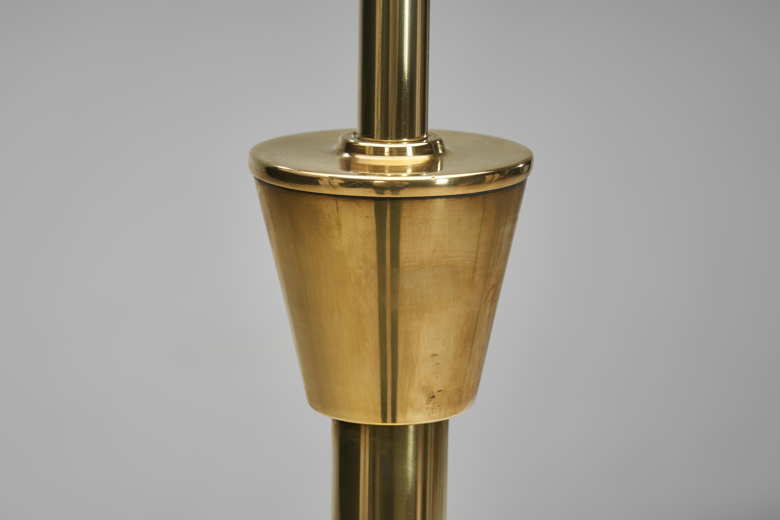 Lampada da terra regolabile Art Déco, Scandinavia Prima metà del XX secolo in vendita 10