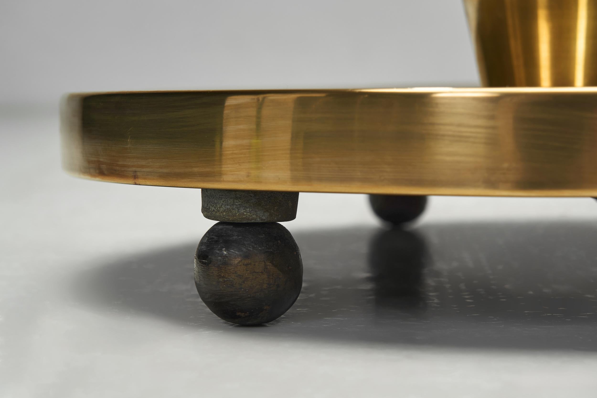 Lampada da terra regolabile Art Déco, Scandinavia Prima metà del XX secolo in vendita 14