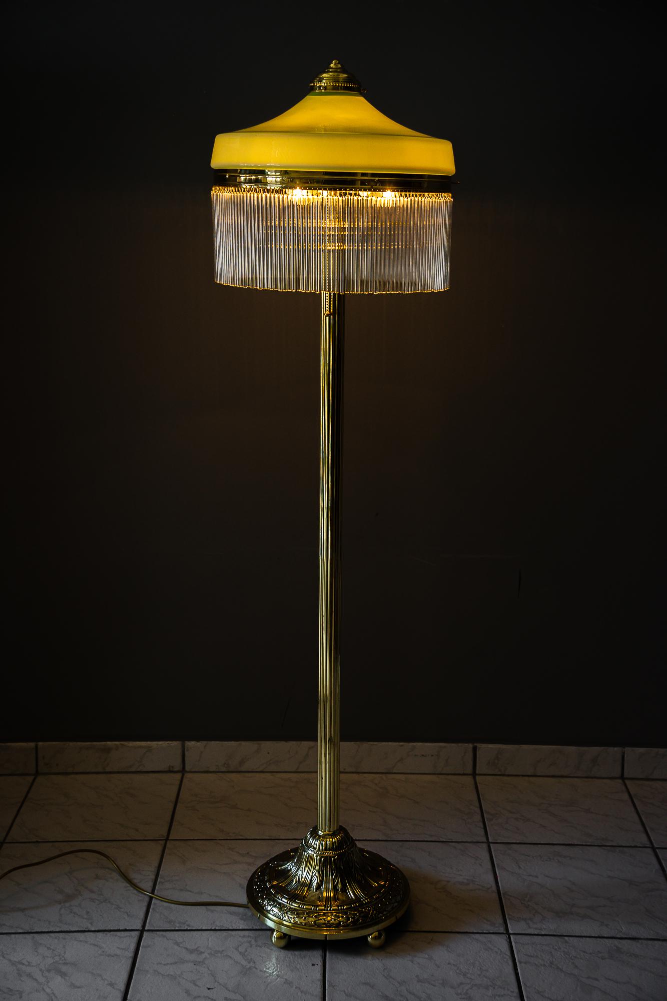 Verstellbare Art-Déco-Stehlampe Vienna aus den 1920er Jahren  im Angebot 2