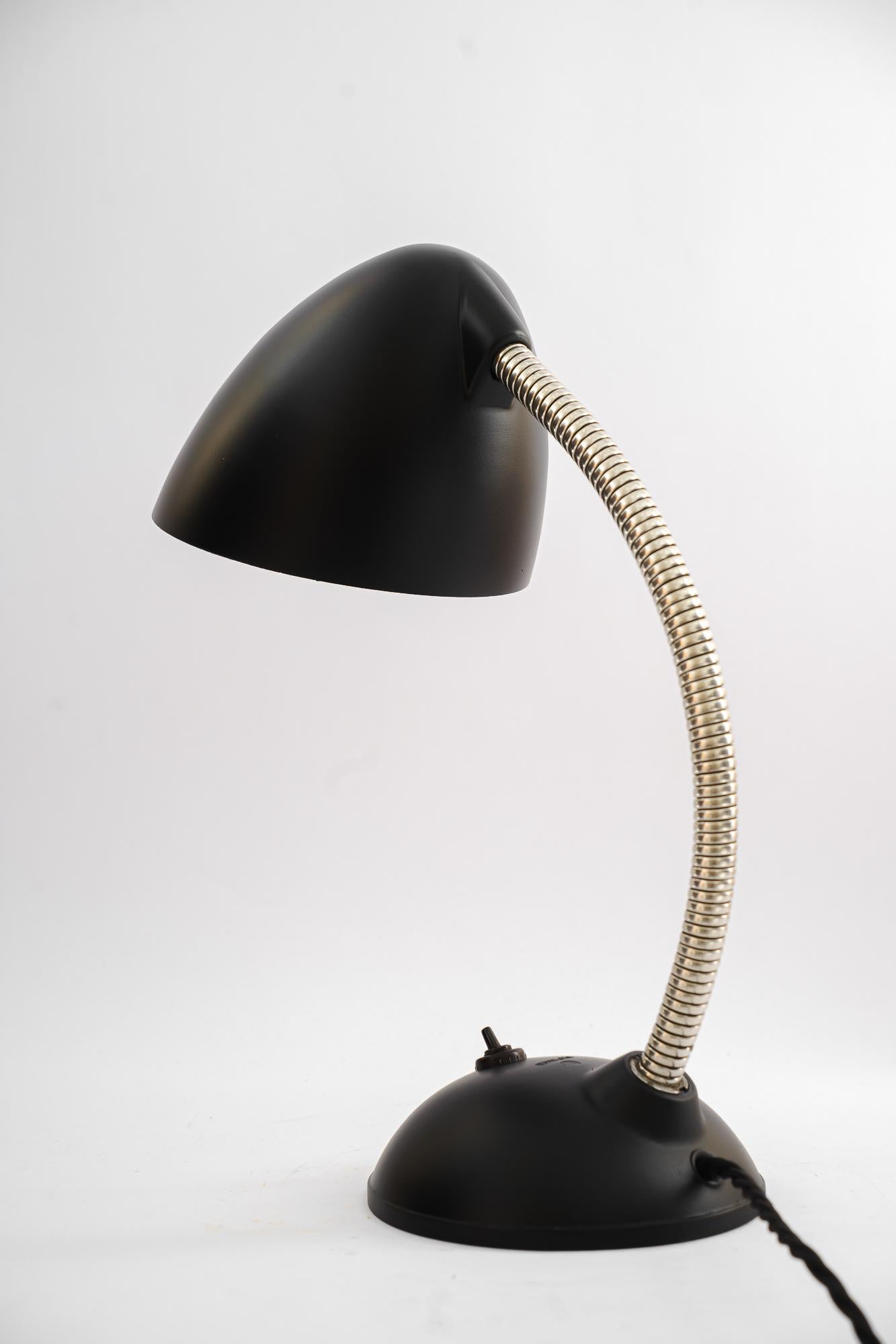 Art Deco Adjustable Bakelite Table Lamp, Germany, Around 1940s For Sale