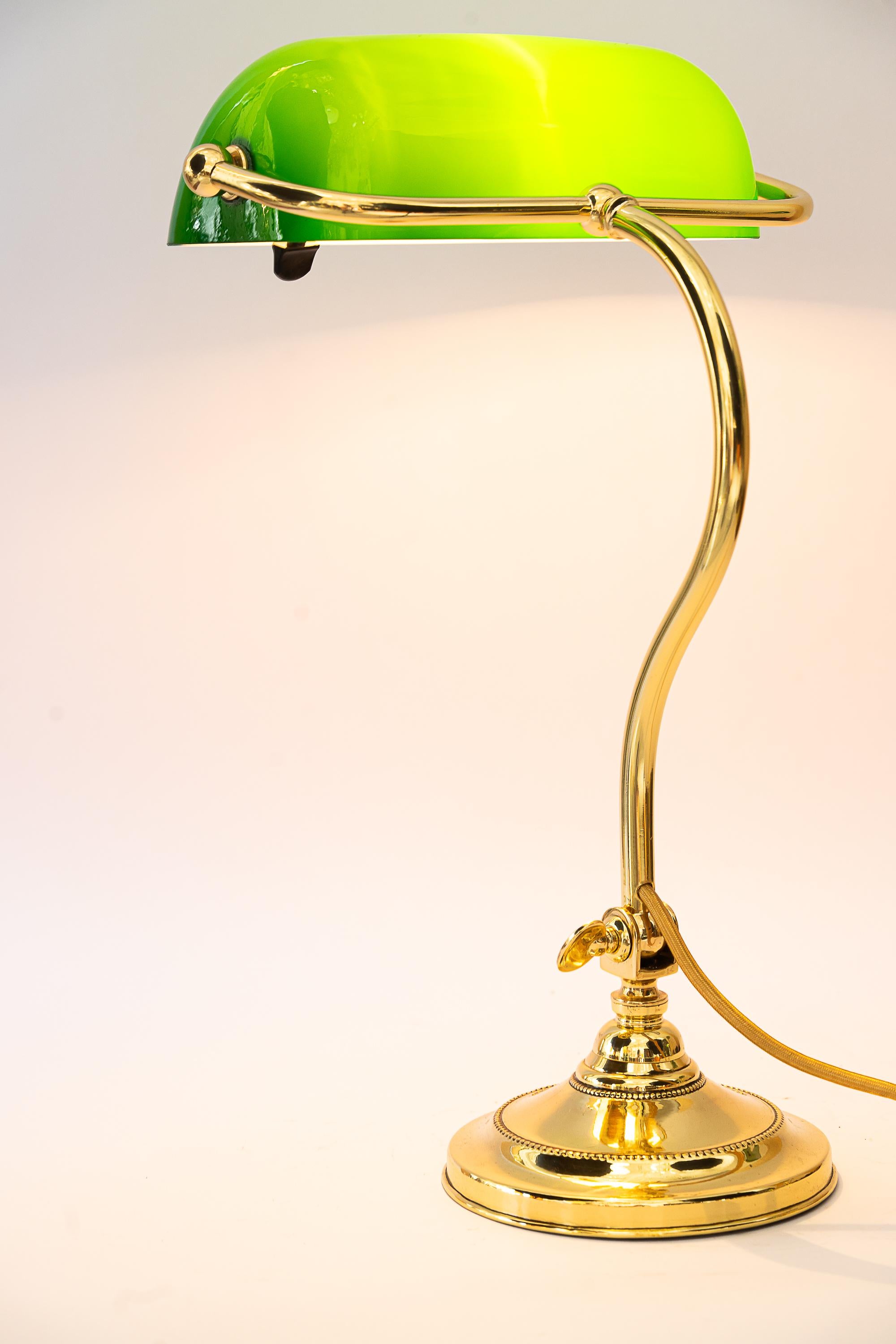 Adjustable Banker lamp around 1920s 4