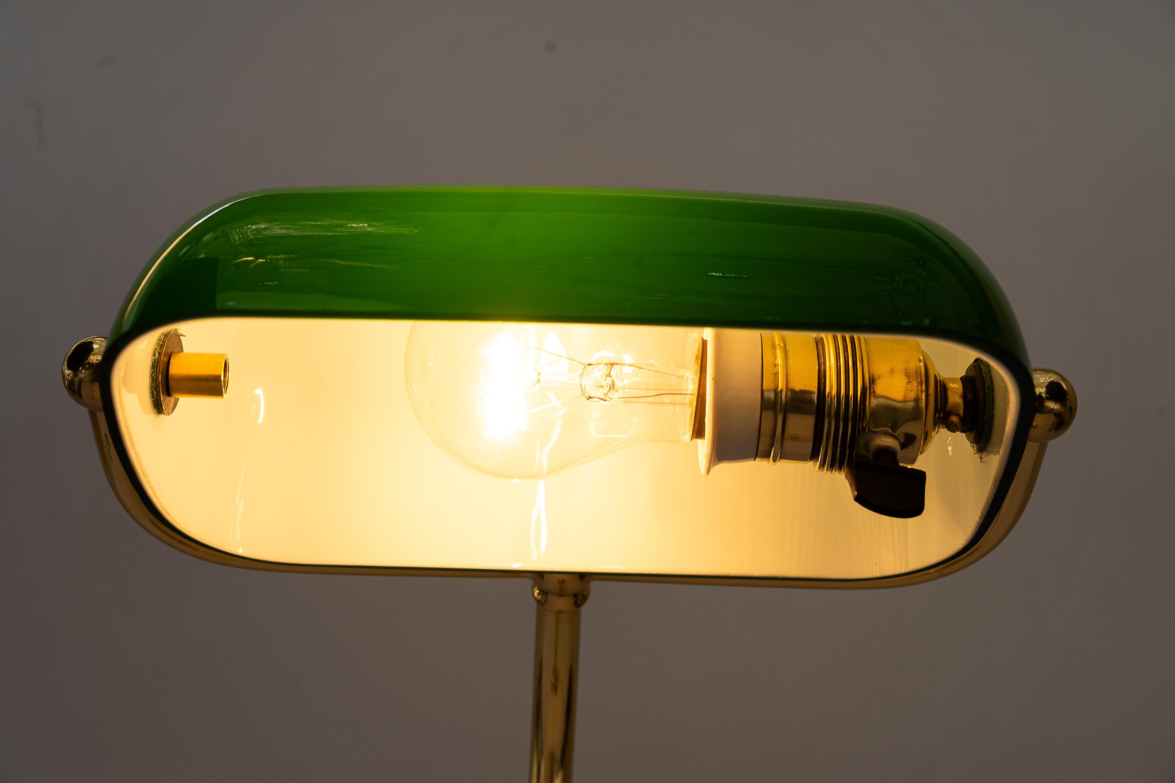 Adjustable Banker lamp around 1920s 5