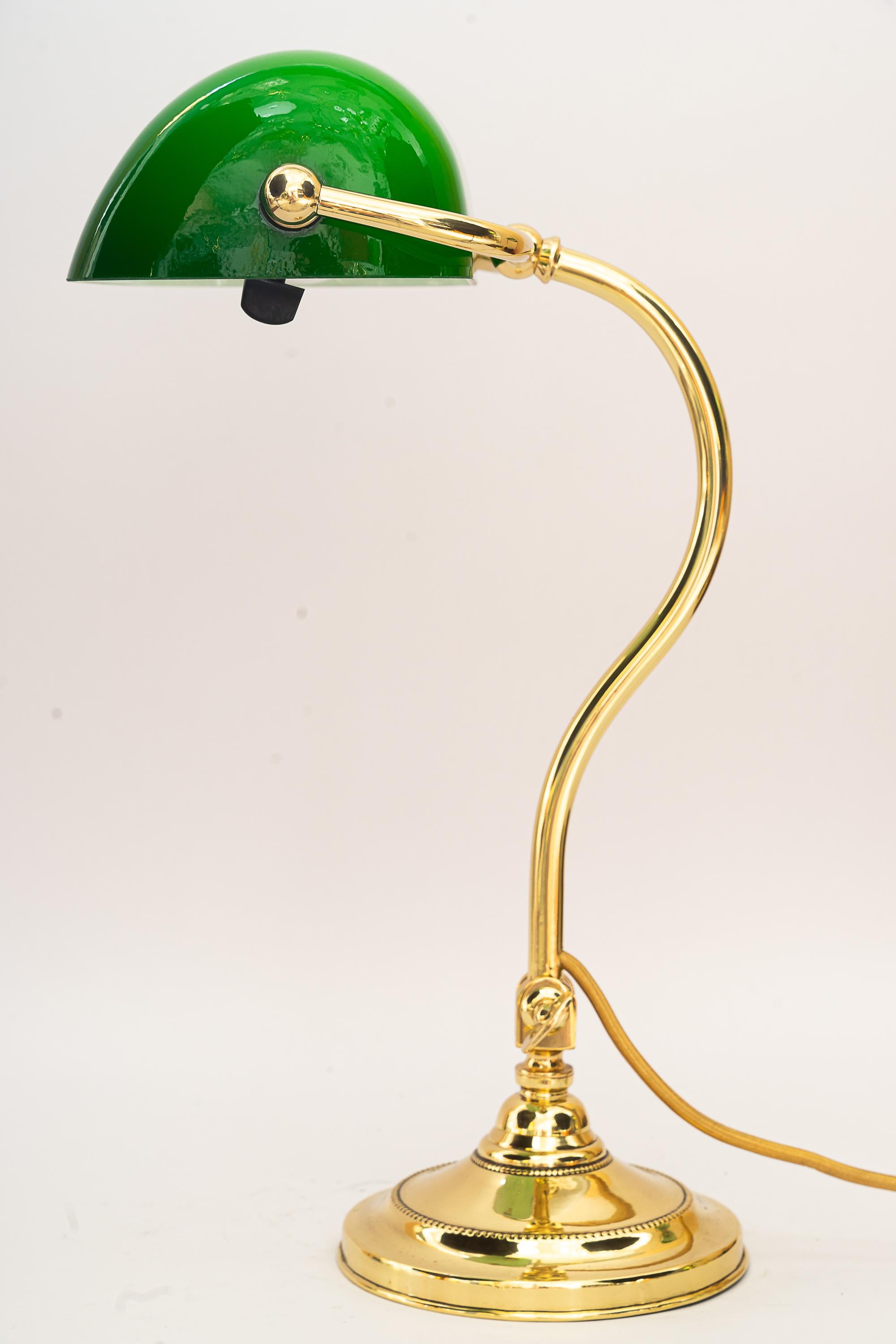 Austrian Adjustable Banker lamp around 1920s