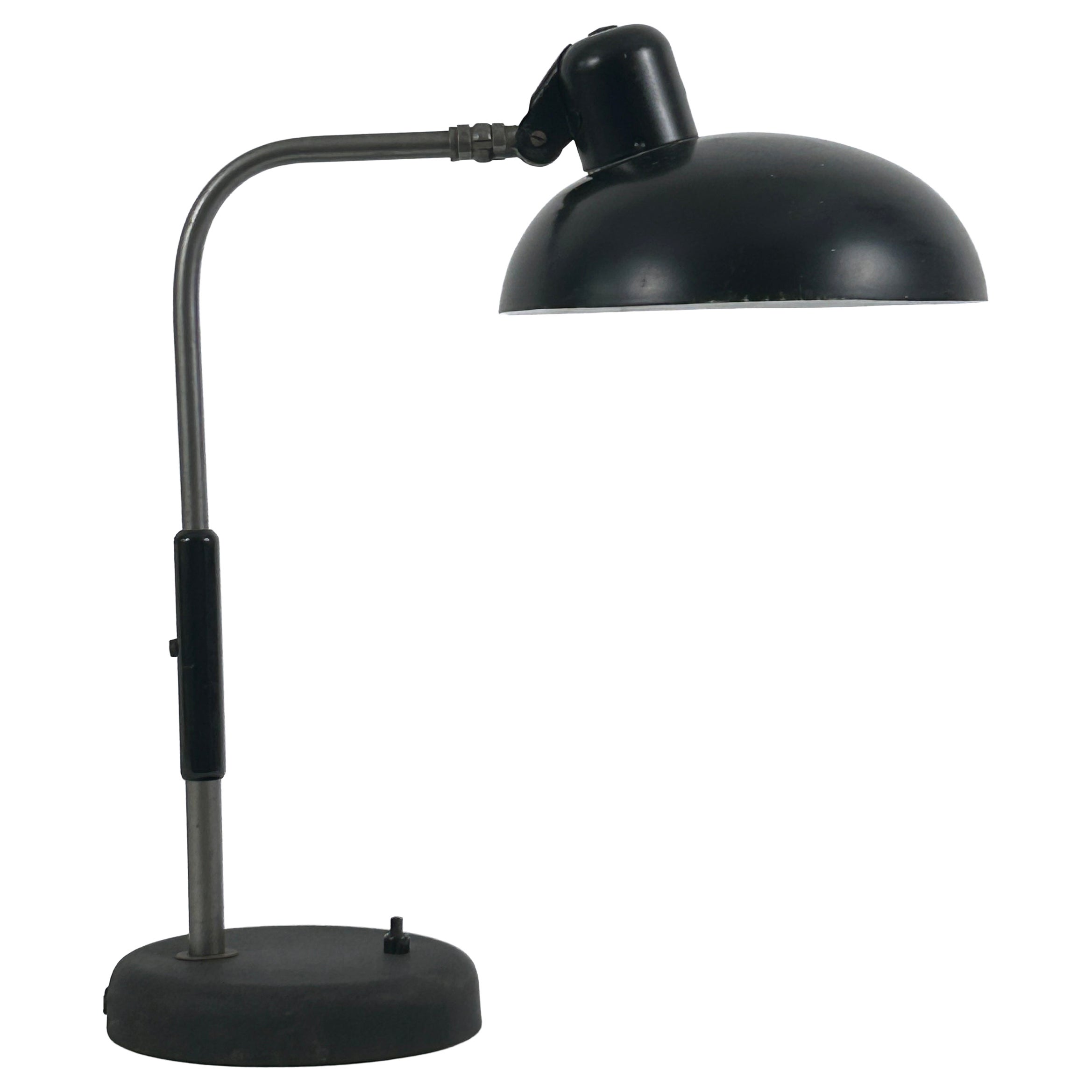 Adjustable Bauhaus Table Lamp or Desk Light by SIS Germany 1930s