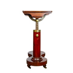 Adjustable Bed Side or Reading Table, Biedermeier