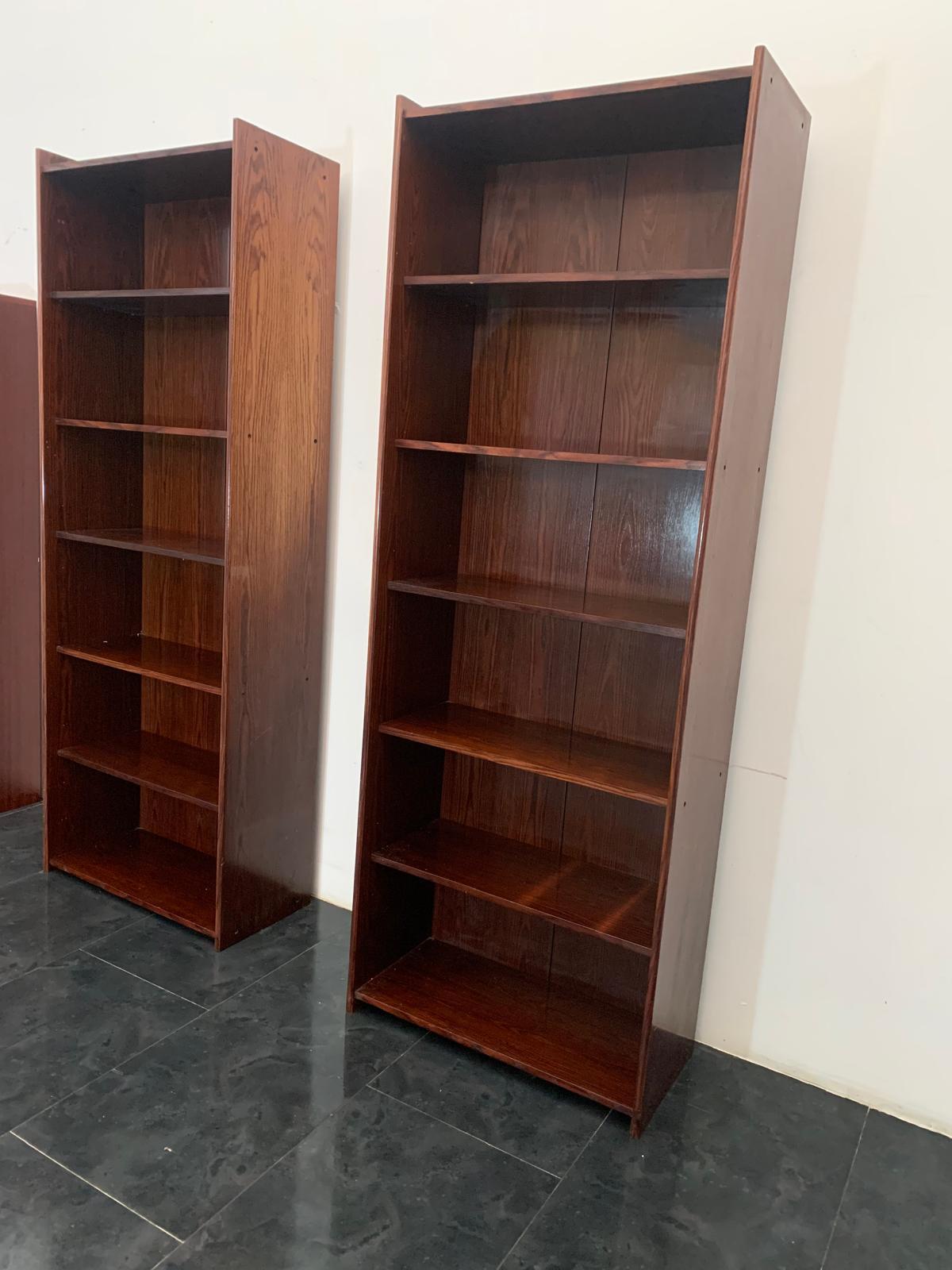 Librerie regolabili in palissandro, set da 2 in vendita 3
