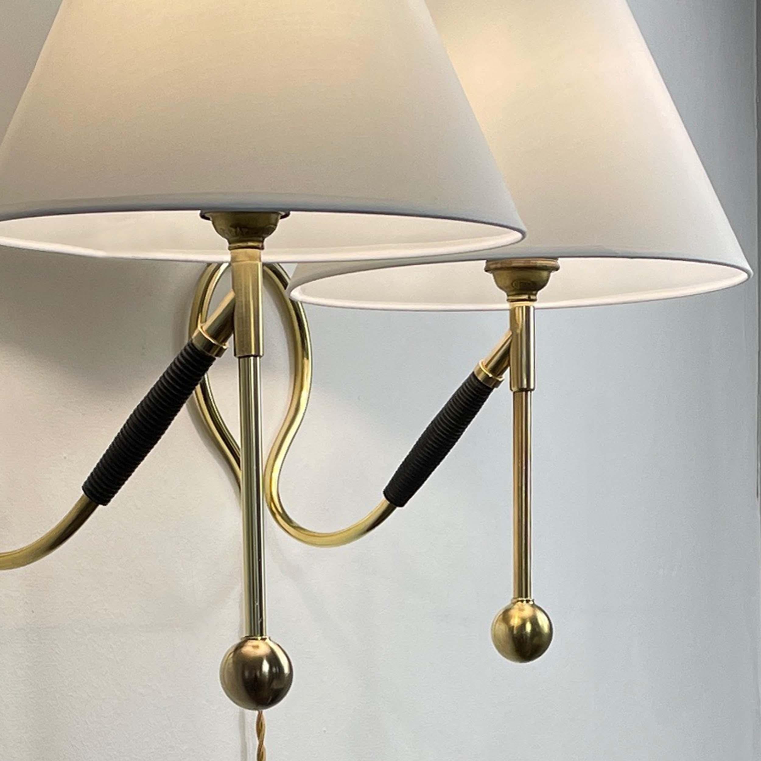 Adjustable Brass and Bakelite Wall and Table Lights 306 by Kaare Klint, 1950s 7