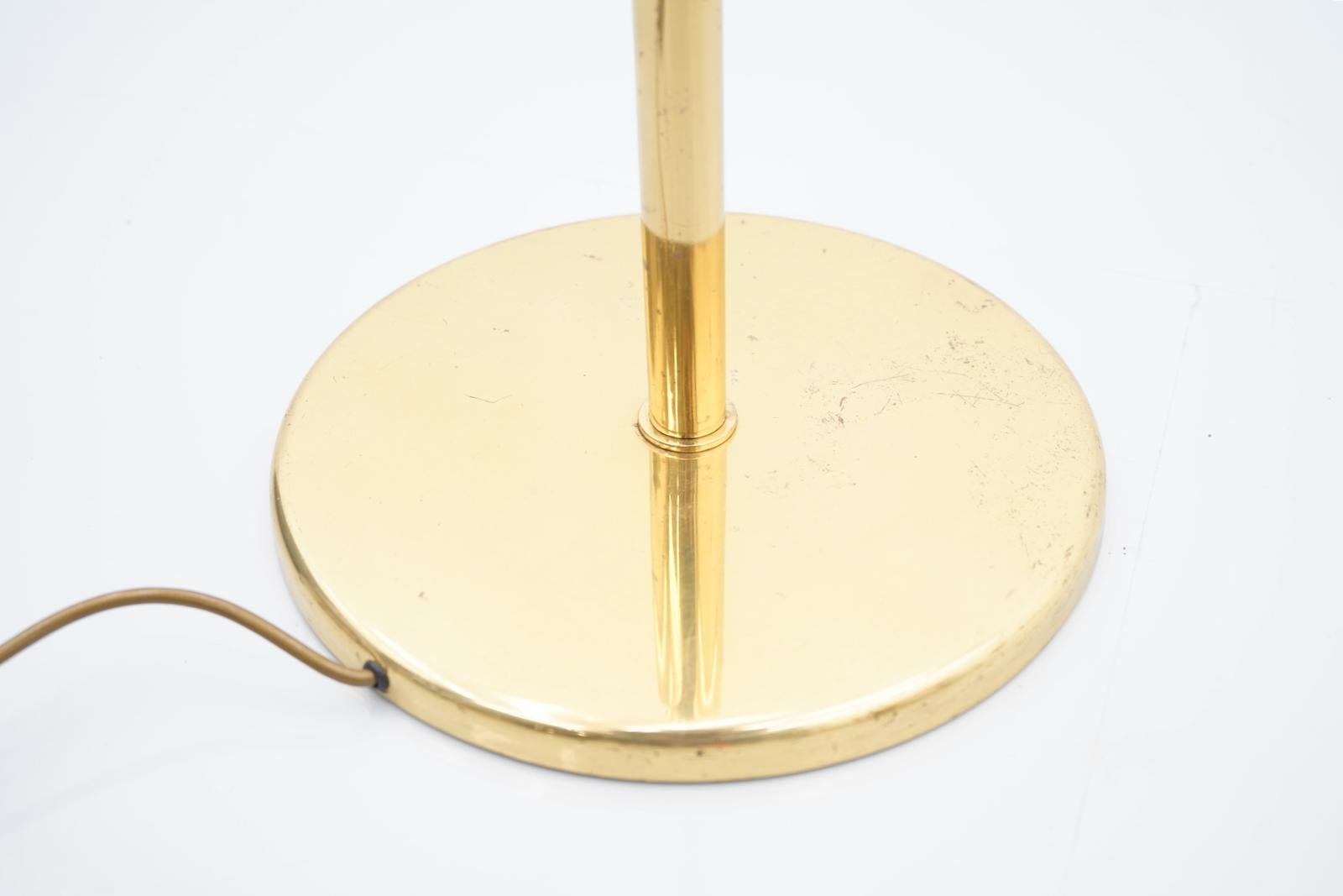 Adjustable Brass Floor Lamp 1970s 3