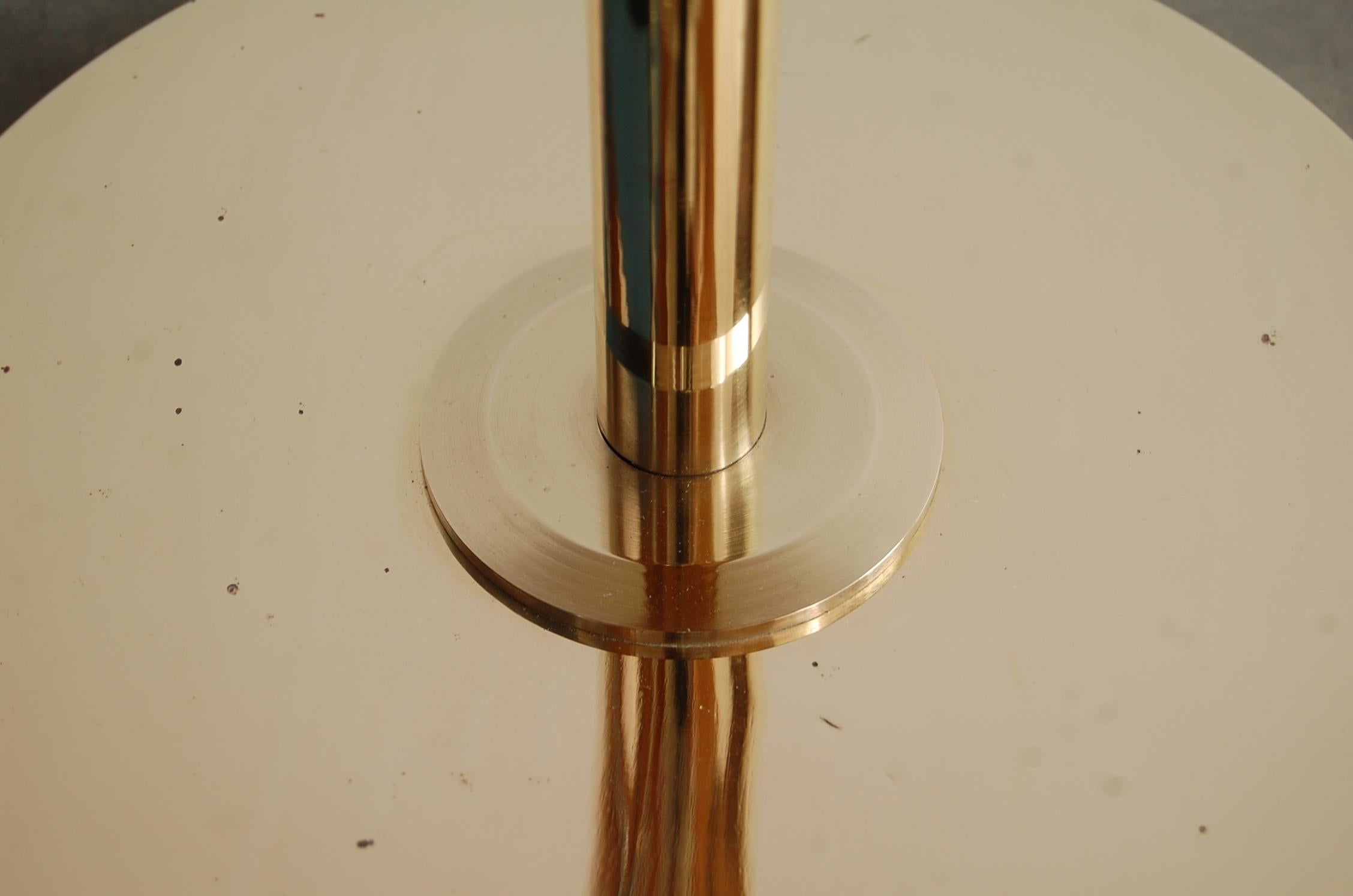 Adjustable Brass Floor Lamp by Nessen Studios 3