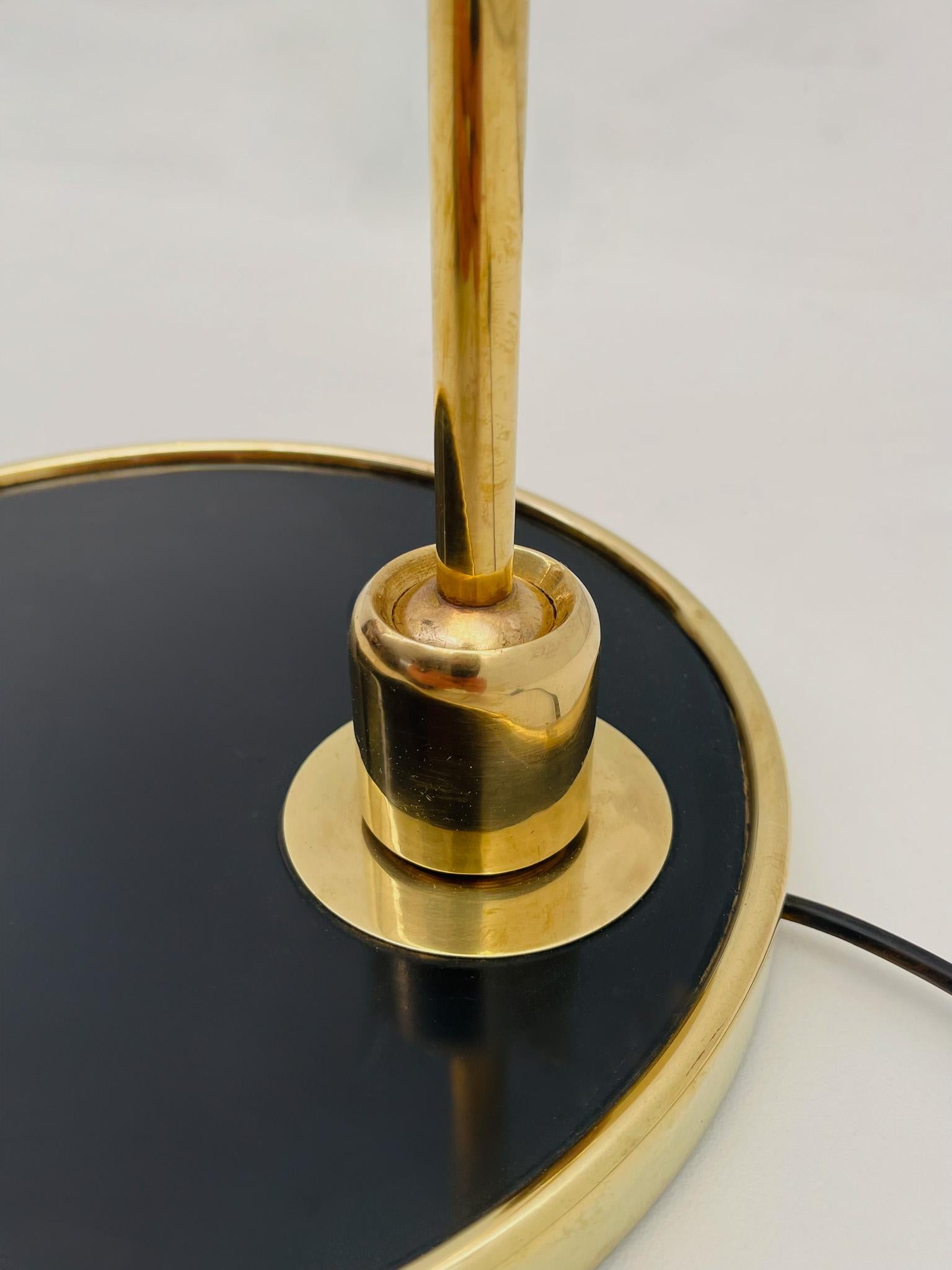 Verstellbare Stehlampe aus Messing, Frankreich, 1970 im Angebot 3
