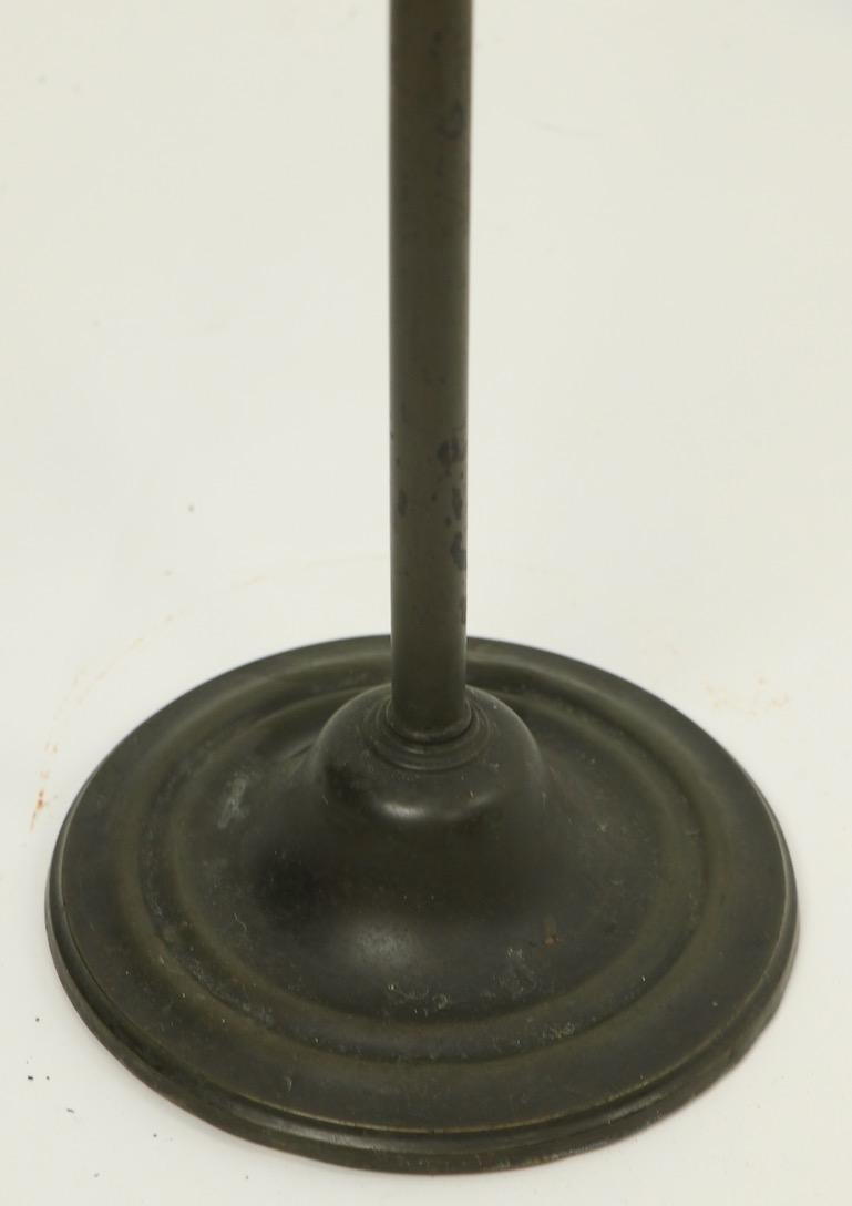 20th Century Adjustable Brass Industrial Task Angle Poise Floor Lamp