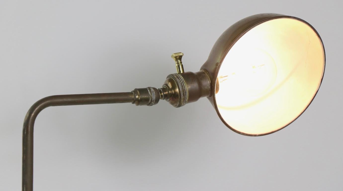 Adjustable Brass Pharmacy Lamp 1