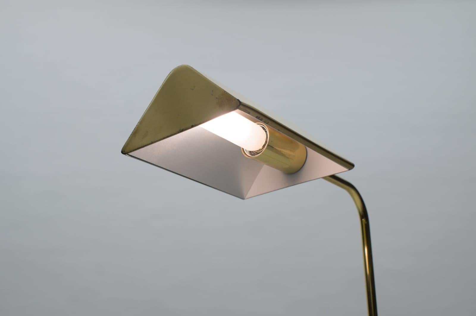 Adjustable Brass Reading Light / Floor Lamp, 1960s 4