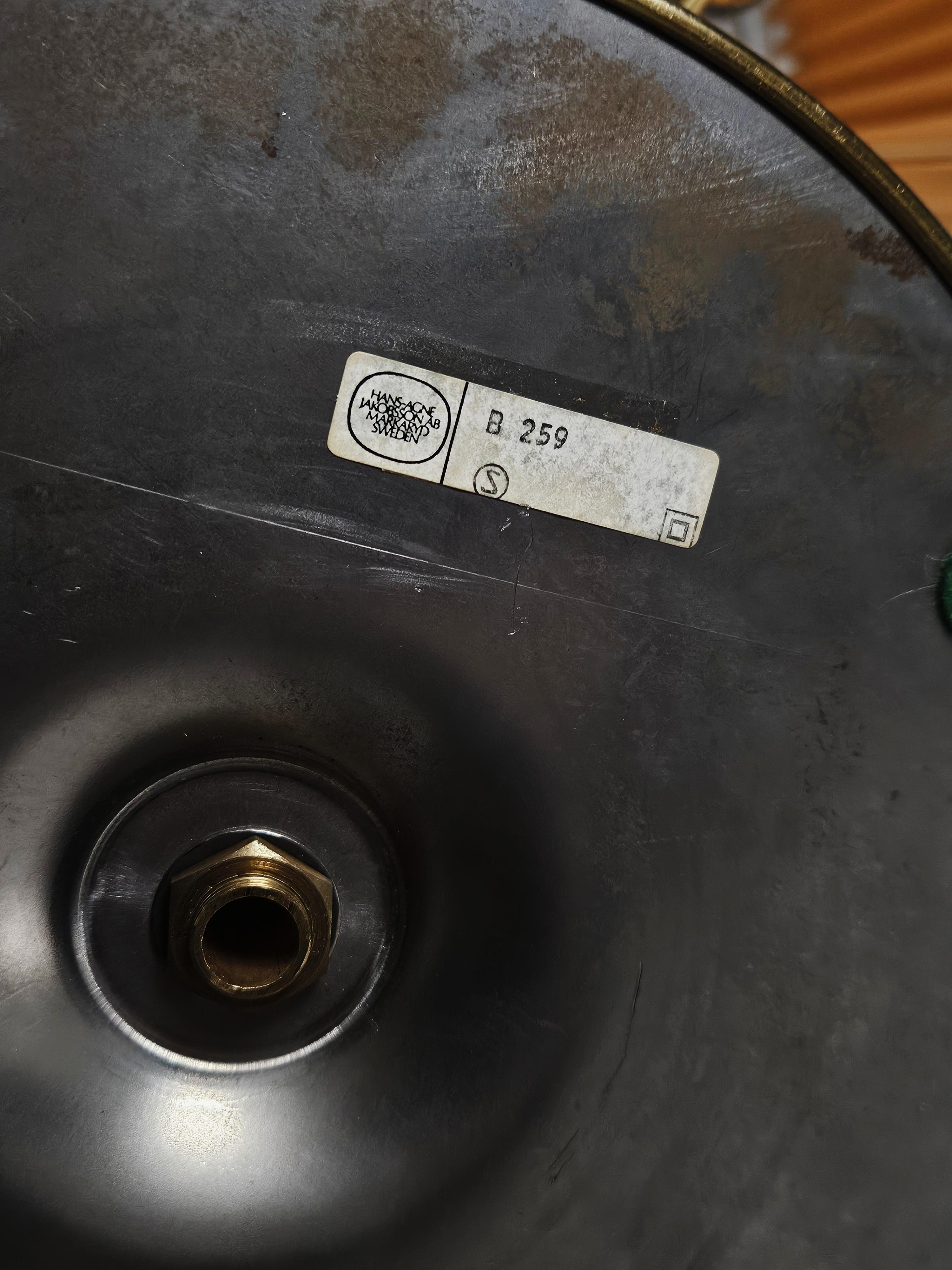 Lampe de table réglable B259 de Hans-Agne Jakobsson, Suède, années 1960 en vente 3