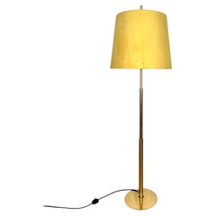 Lampadaire télescopique réglable en laiton d'Ingo Maurer pour Design M