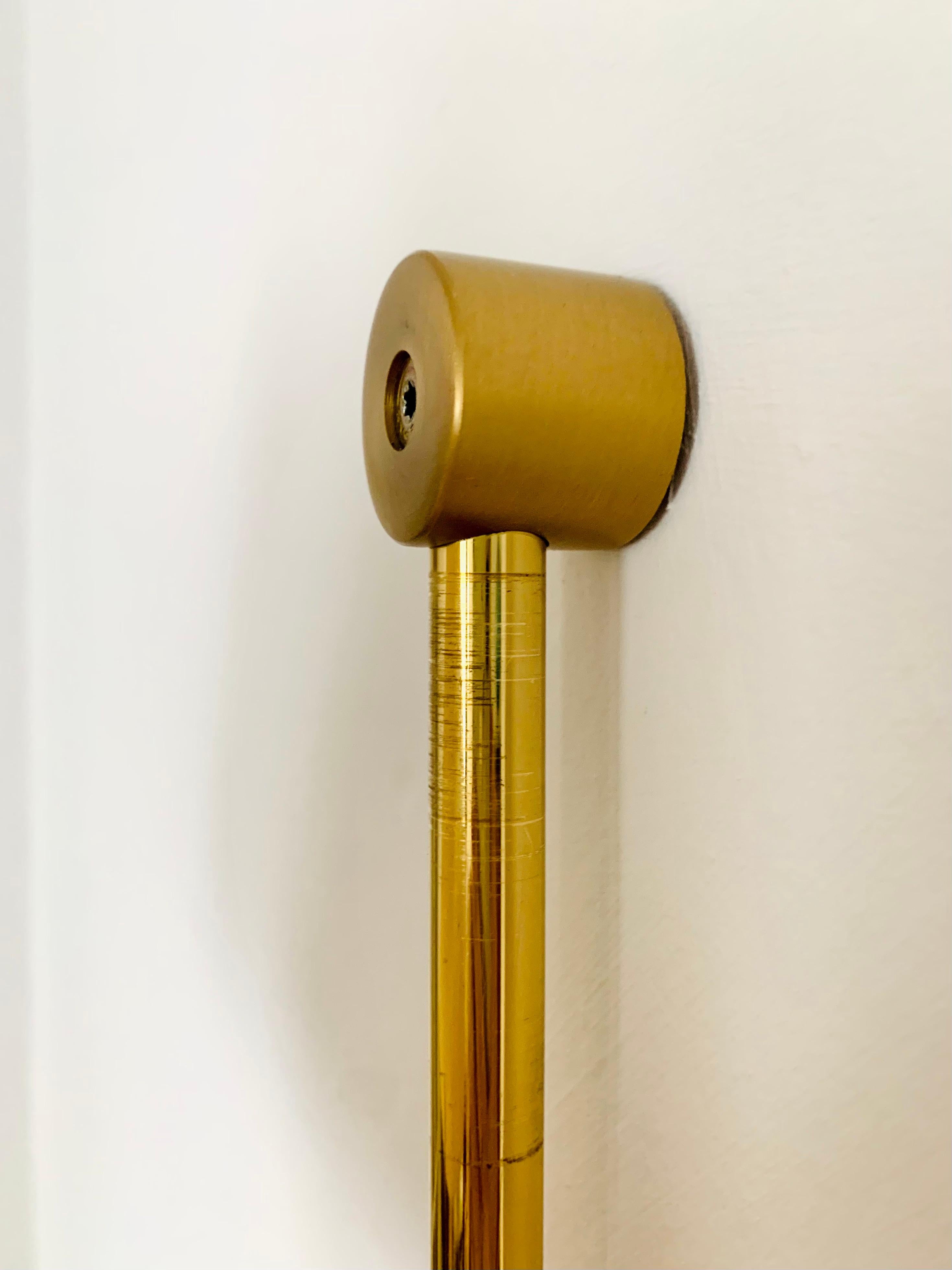 Adjustable Brass Wall Lamp For Sale 7