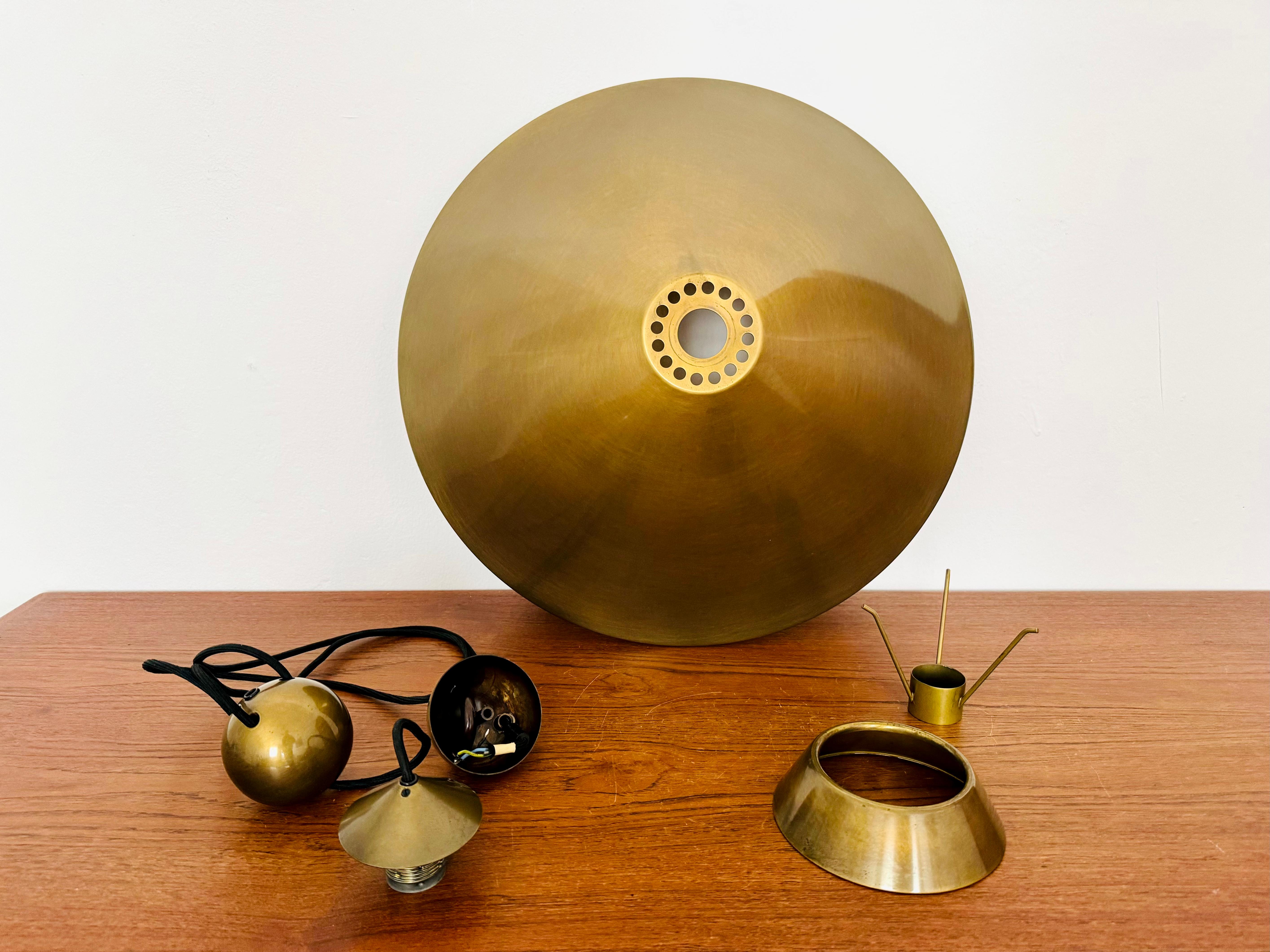 Adjustable Burnished Keos Pendant Lamp by Florian Schulz For Sale 8