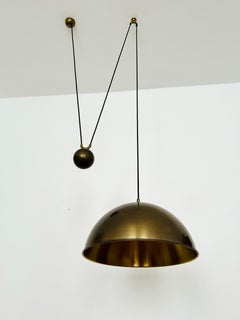 Adjustable Burnished Posa 44 Pendant Lamp by Florian Schulz