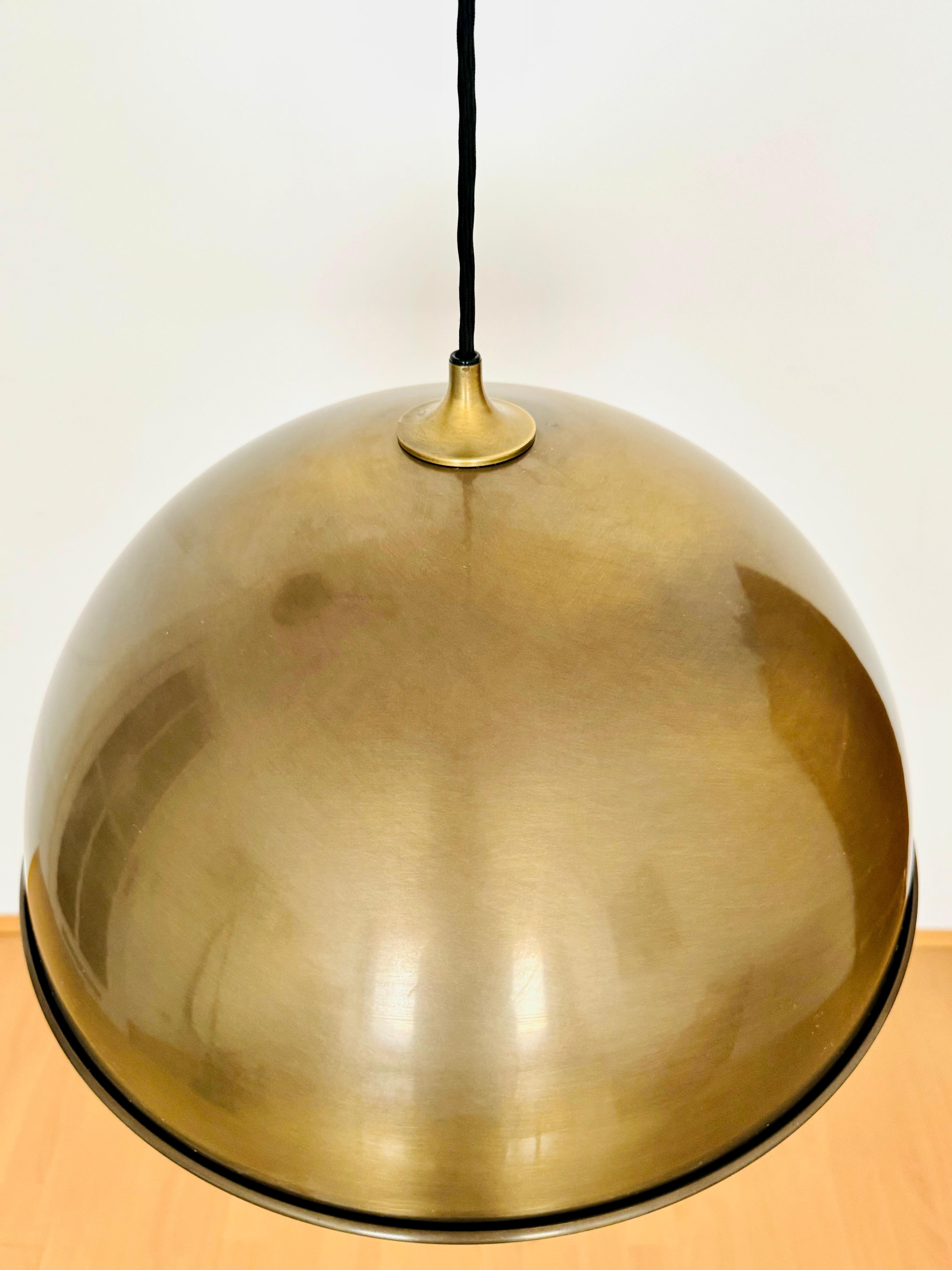 Adjustable Burnished Posa 44 Pendant Lamp by Florian Schulz For Sale 2