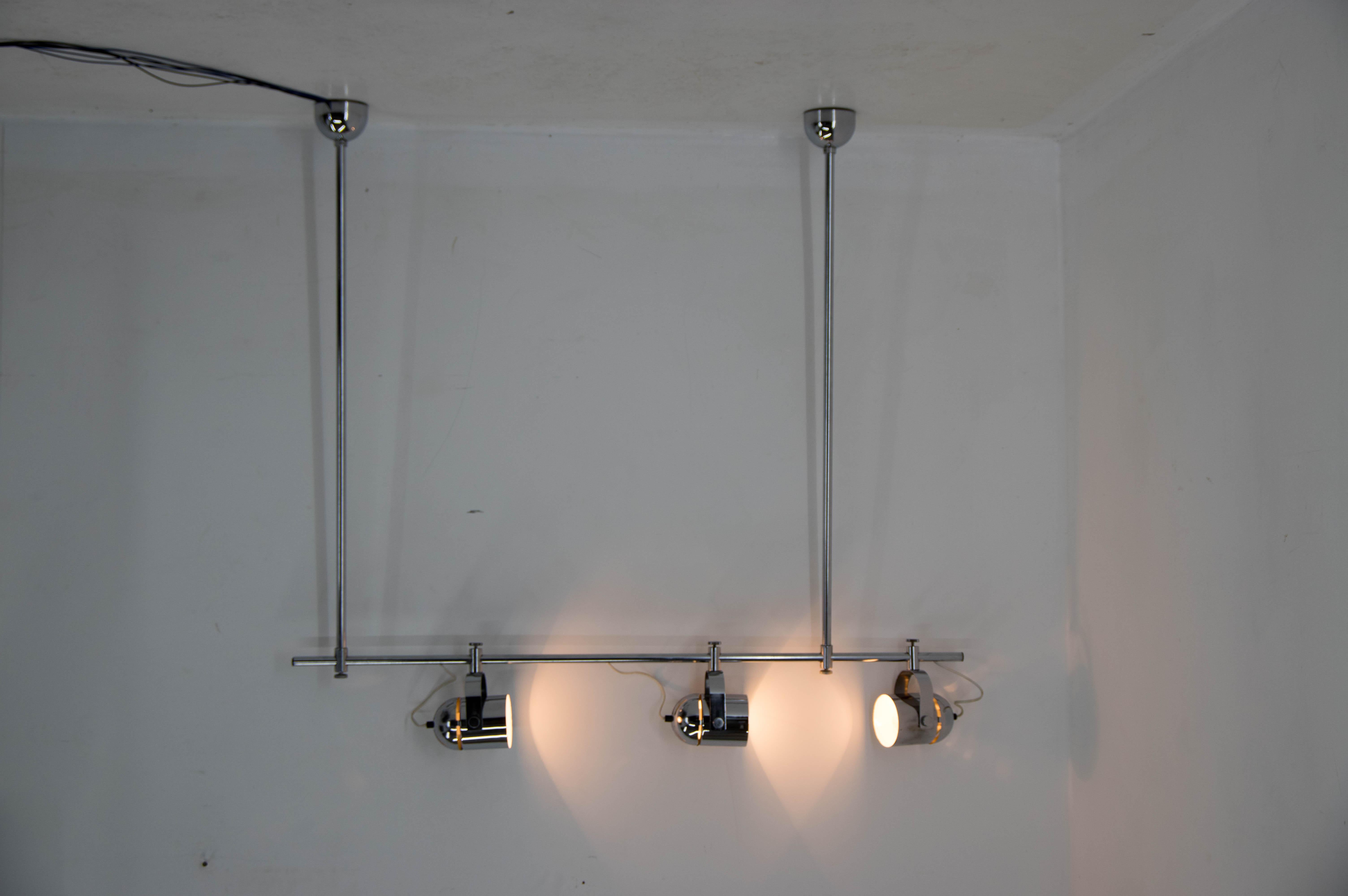 Mid-Century Modern Adjustable Ceiling Light by Indra, 1960s, Up to Six Items For Sale