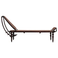 Antique Adjustable Chaise Lounge by Thonet
