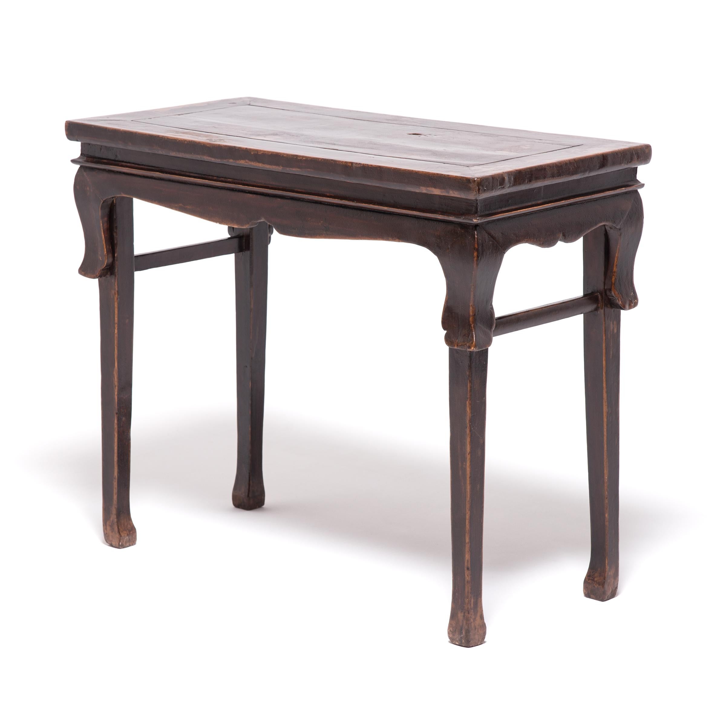 Qing Adjustable Chinese Console Table, circa 1850 For Sale