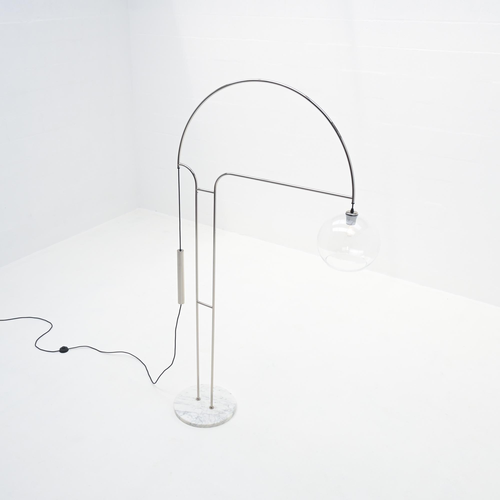 Adjustable Chrome Arc Lamp For Sale 5