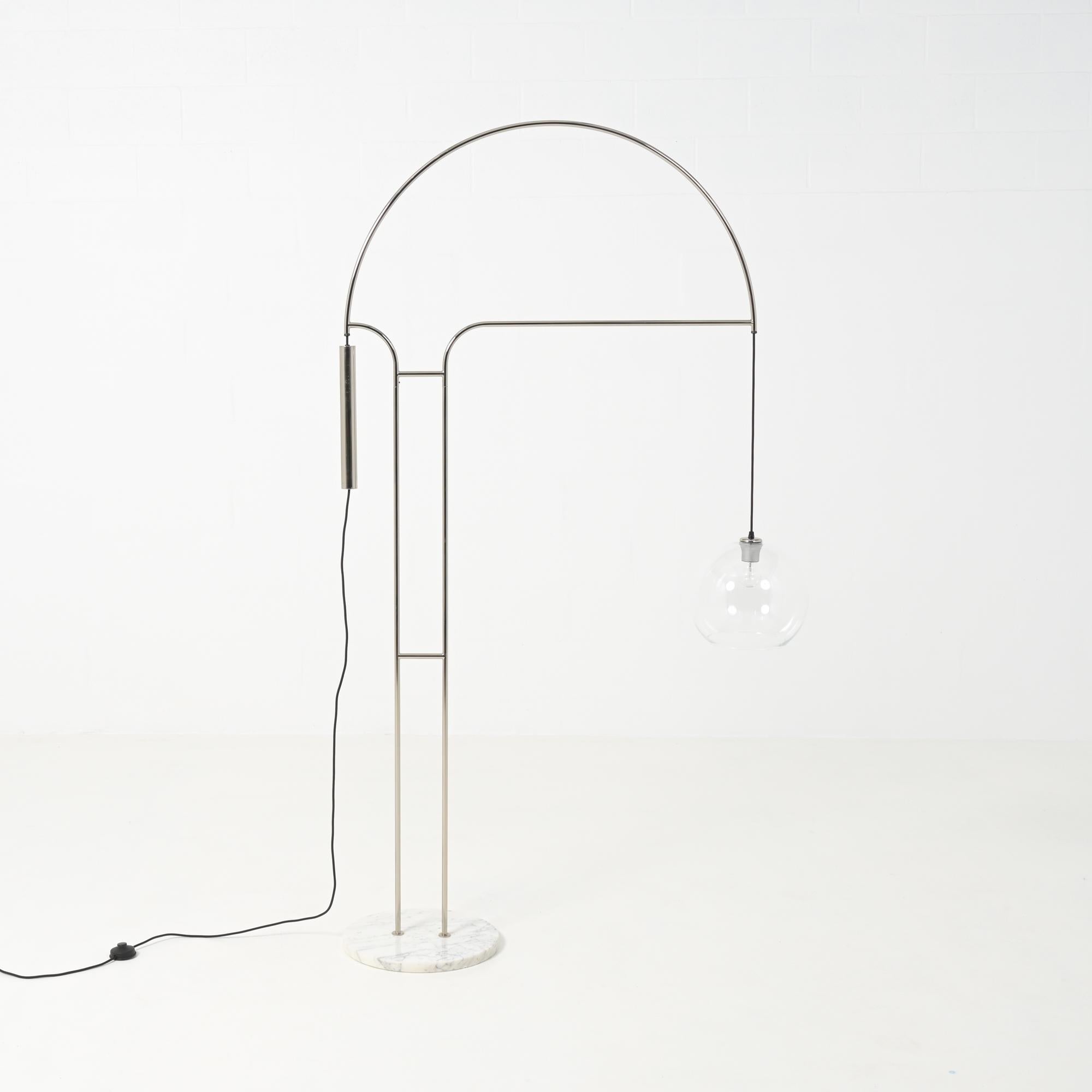 Adjustable Chrome Arc Lamp For Sale 6